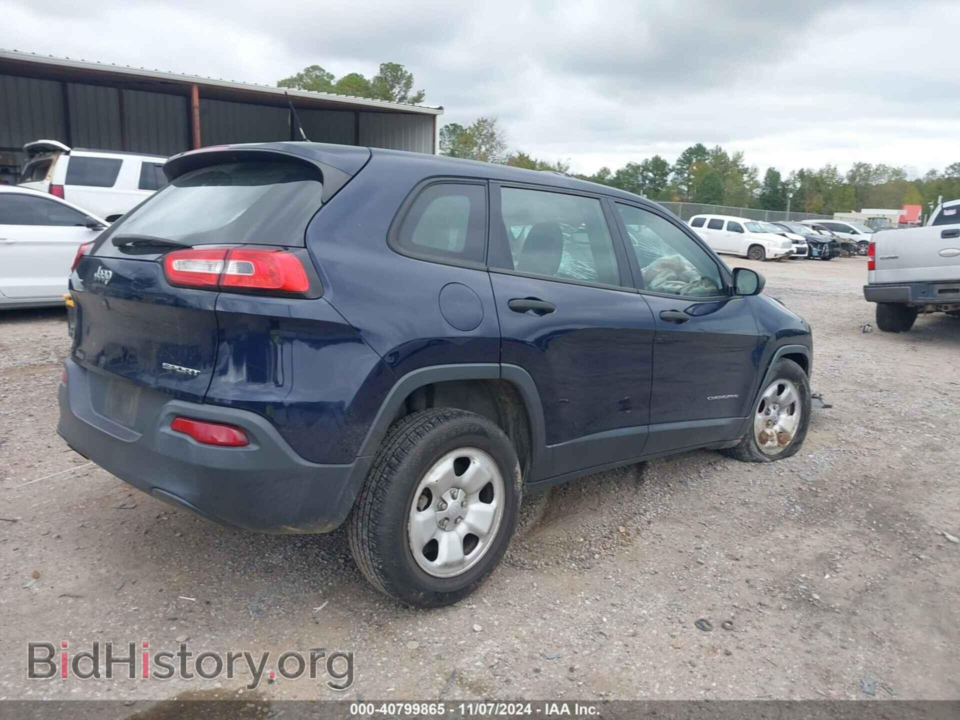 2015 JEEP CHEROKEE - VIN: 1C4PJLAB5FW589727 - Фото 4