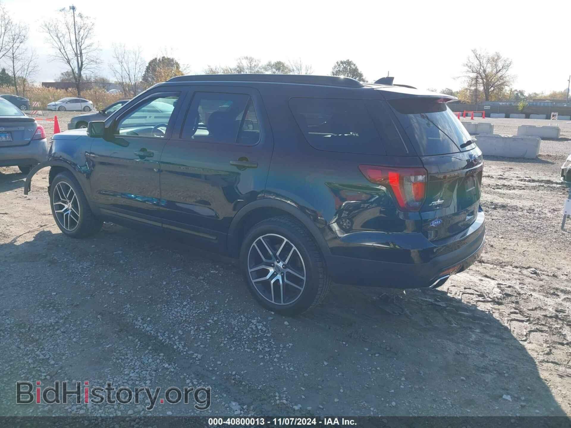 2016 FORD EXPLORER - VIN: 1FM5K8GT2GGB26615 - Фото 3