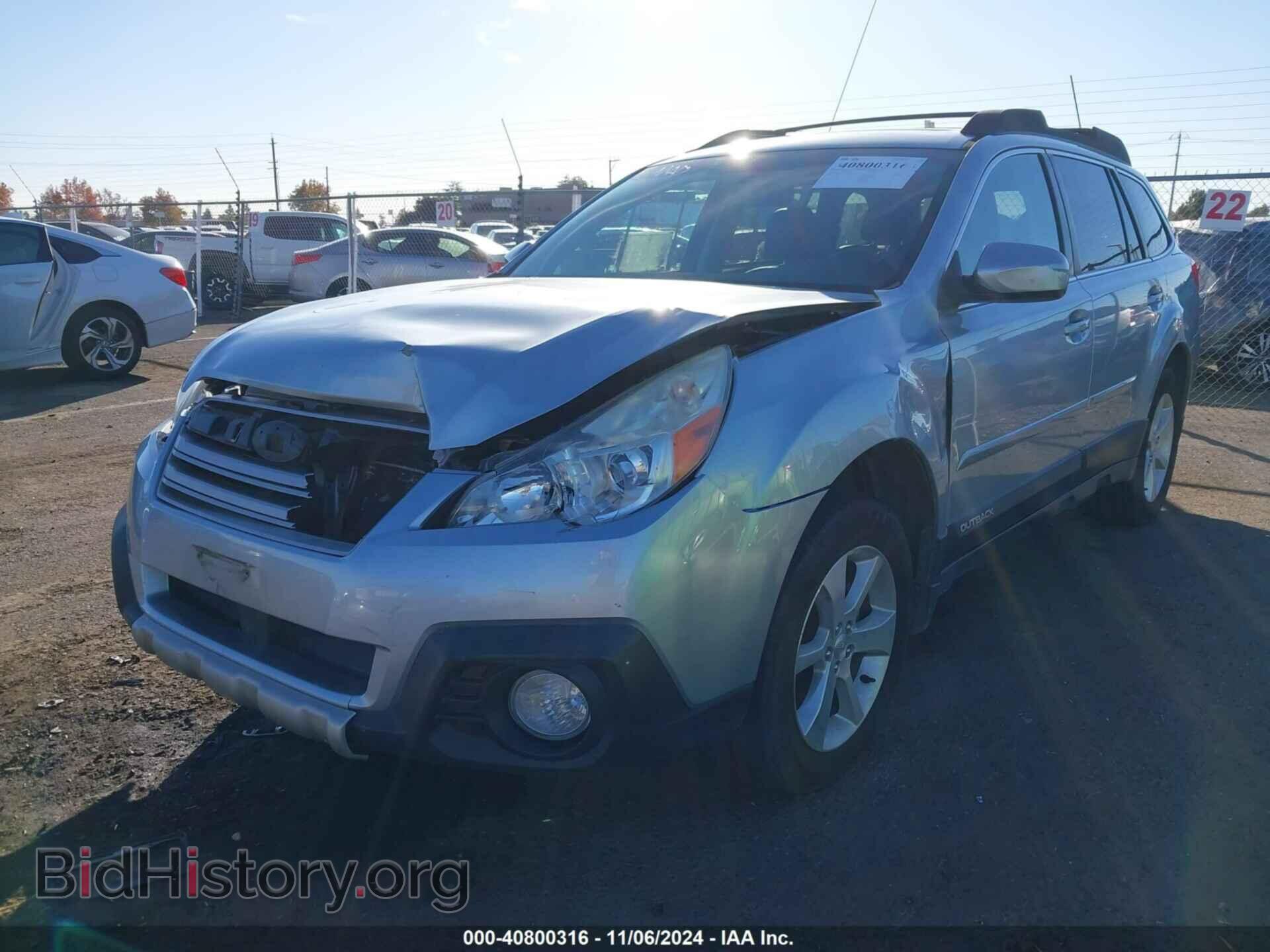 2013 SUBARU OUTBACK - VIN: 4S4BRBLC5D3246834 - Фото 2