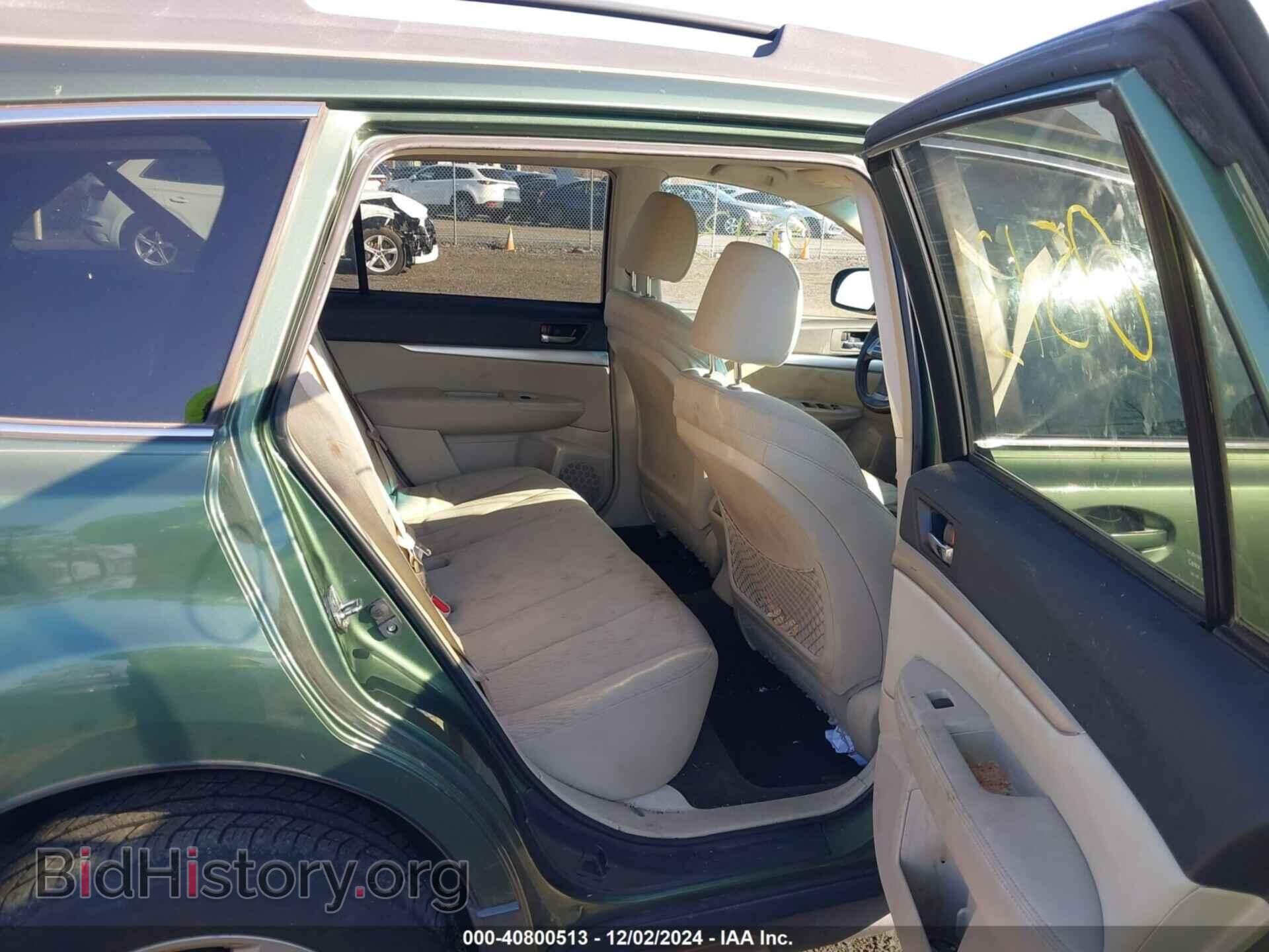 2012 SUBARU OUTBACK - VIN: 4S4BRBCC6C3220726 - Фото 8