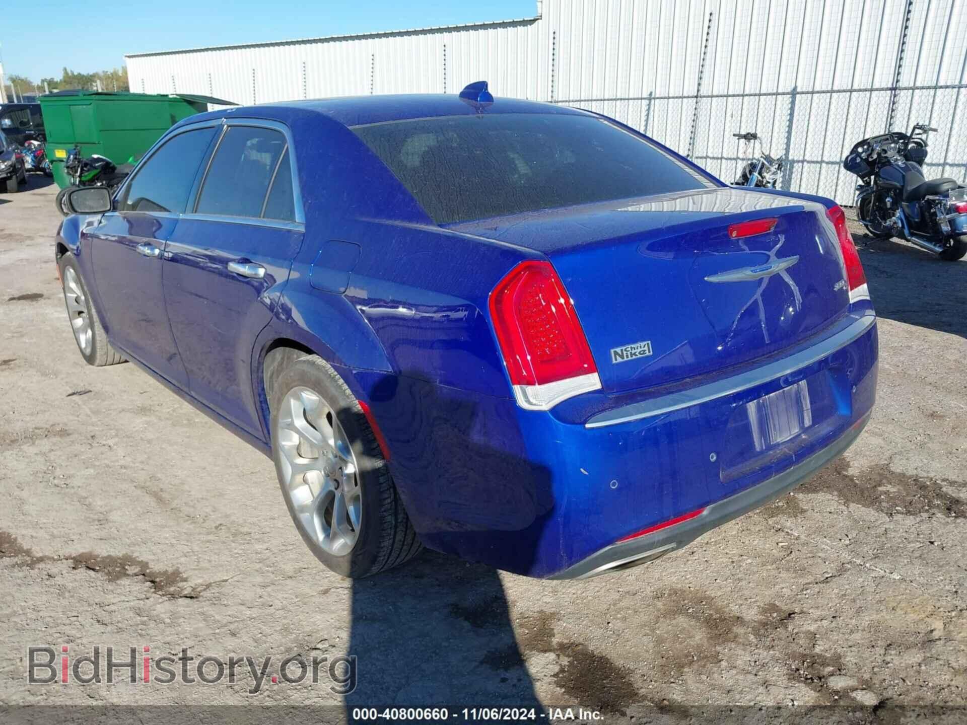 2019 CHRYSLER 300 - VIN: 2C3CCAPTXKH569211 - Фото 3
