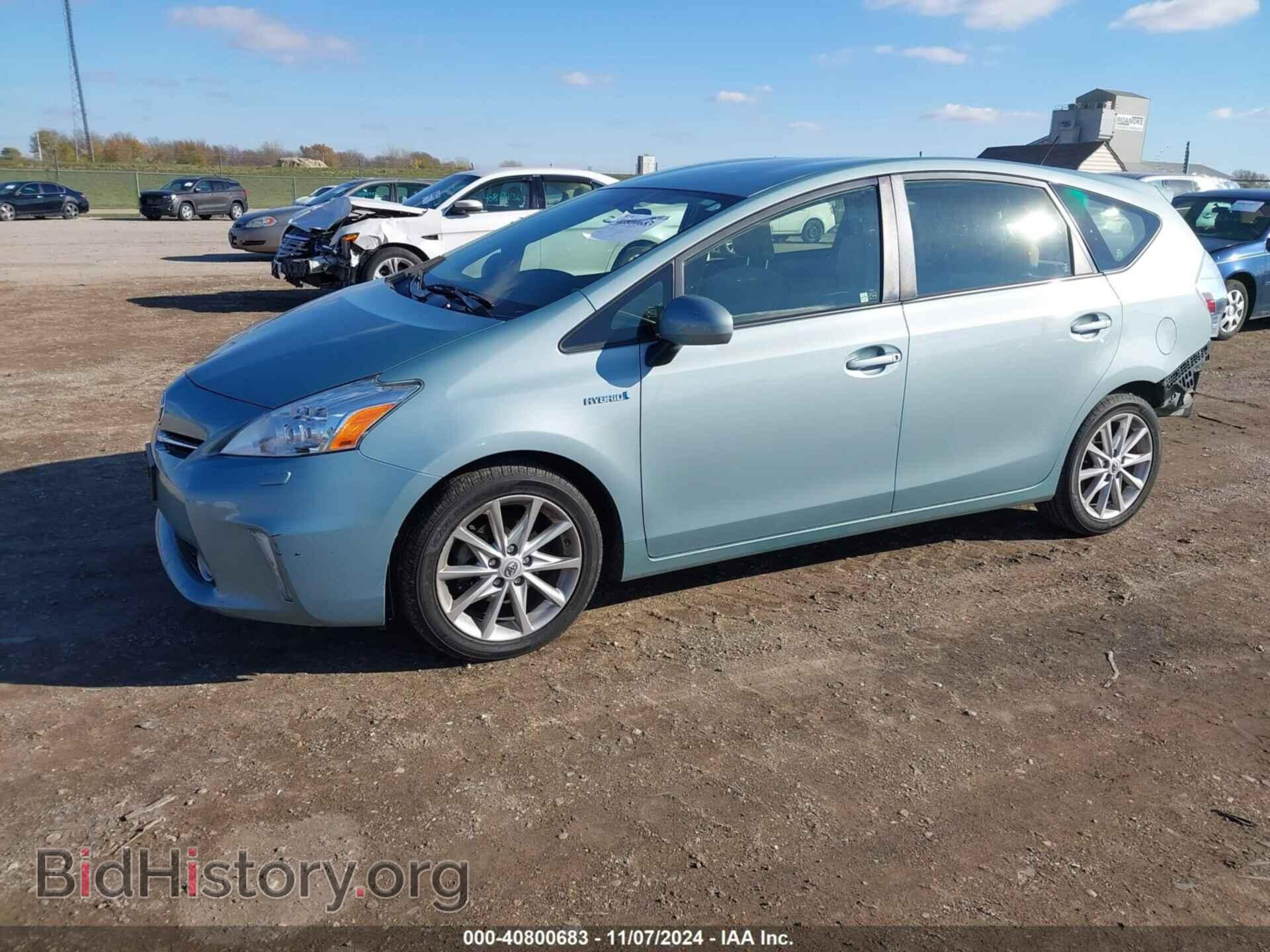2014 TOYOTA PRIUS V - VIN: JTDZN3EU5EJ007355 - Фото 2