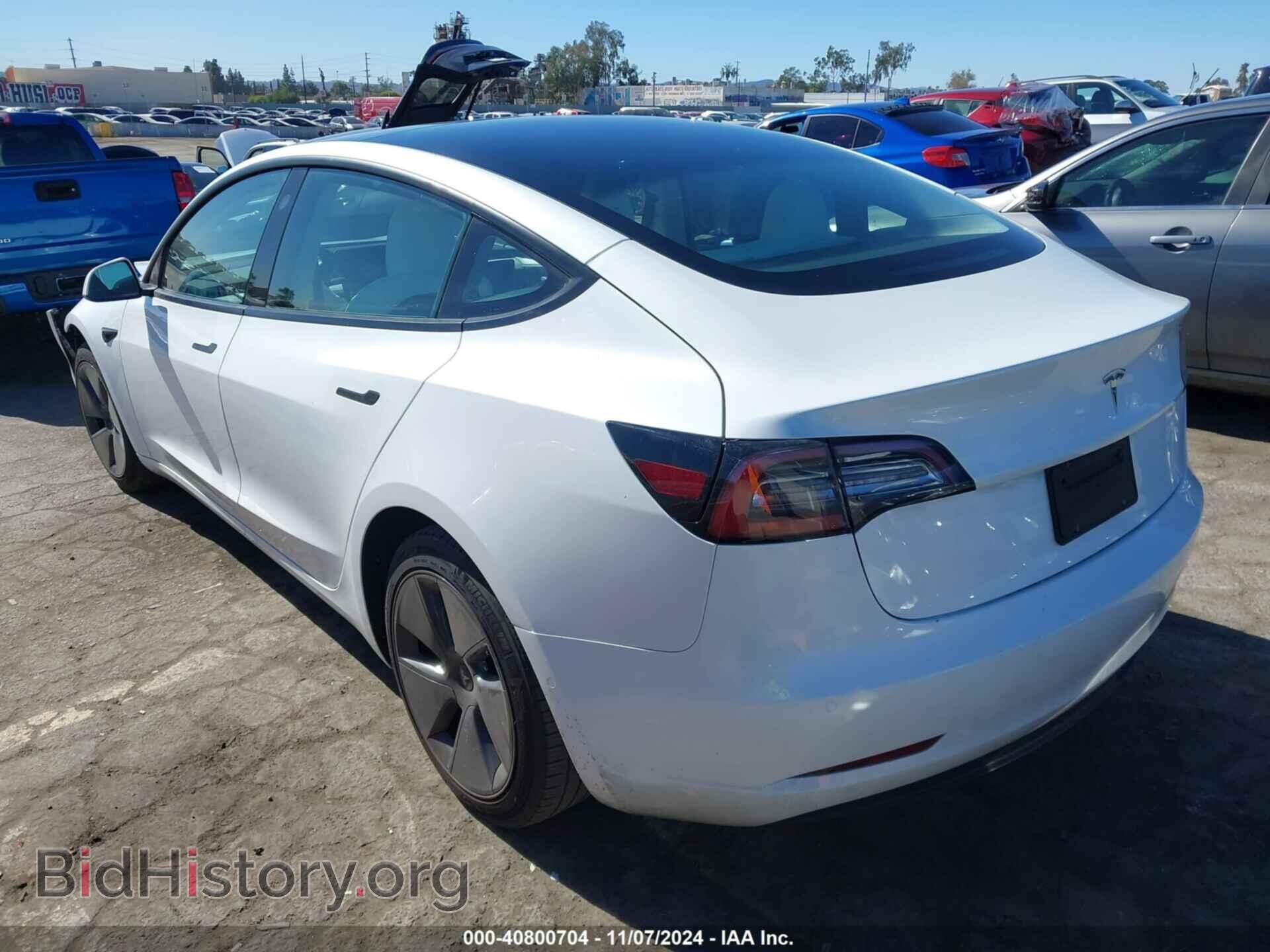 2022 TESLA MODEL 3 - VIN: 5YJ3E1EA9NF362357 - Фото 3