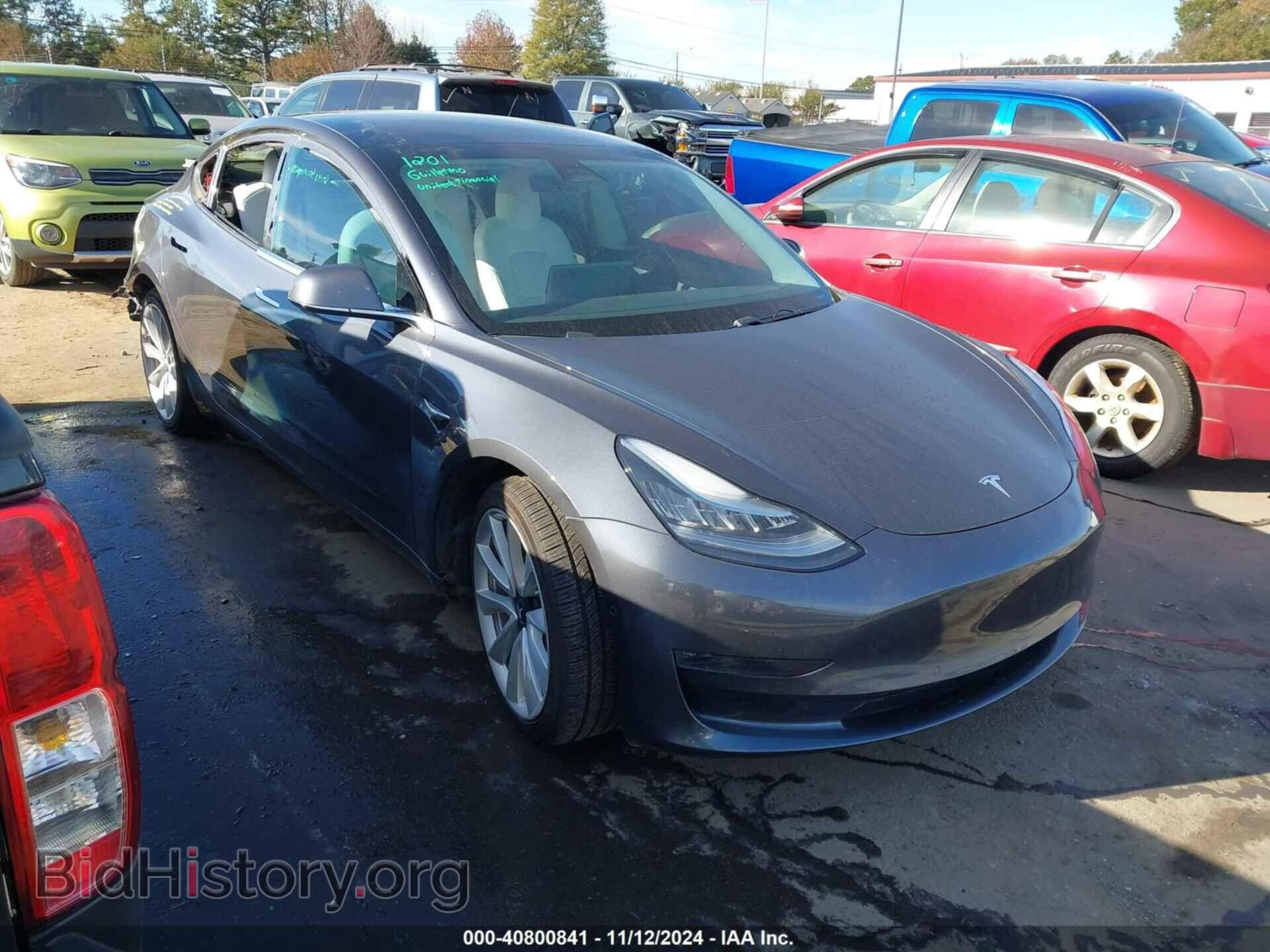 Фотография 5YJ3E1EBXLF651933 - TESLA MODEL 3 2020