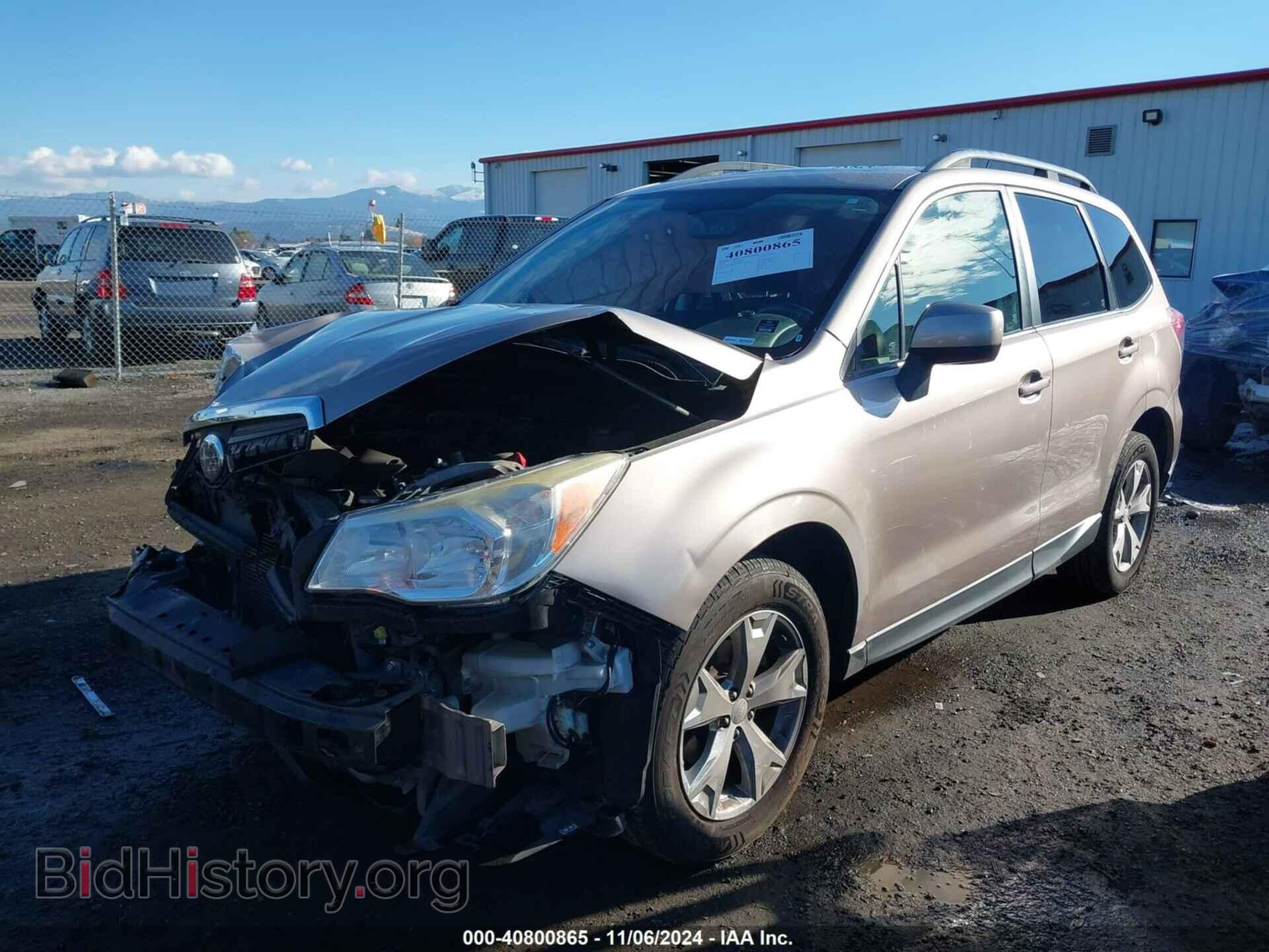2014 SUBARU FORESTER - VIN: JF2SJAECXEH466012 - Фото 2