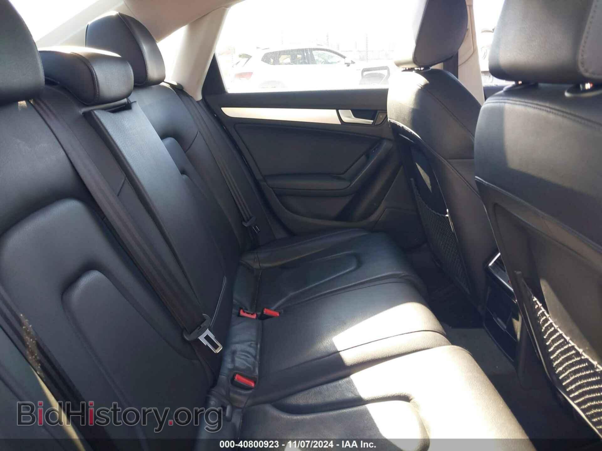 2012 AUDI A4 - VIN: WAUFFAFL4CA103403 - Фото 8