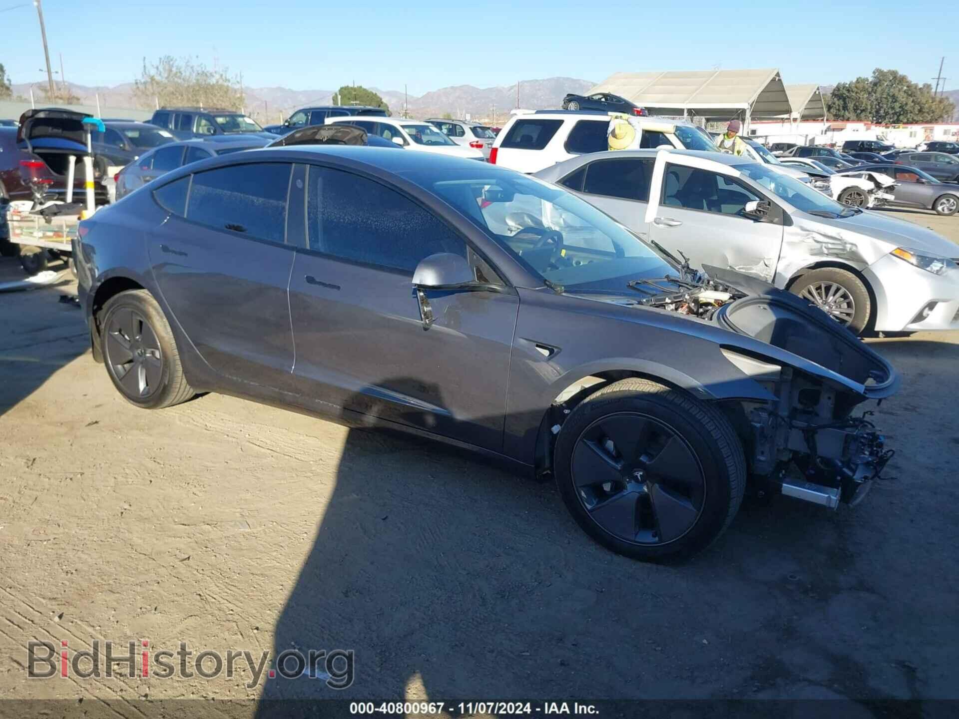Photo 5YJ3E1EB2PF628541 - TESLA MODEL 3 2023