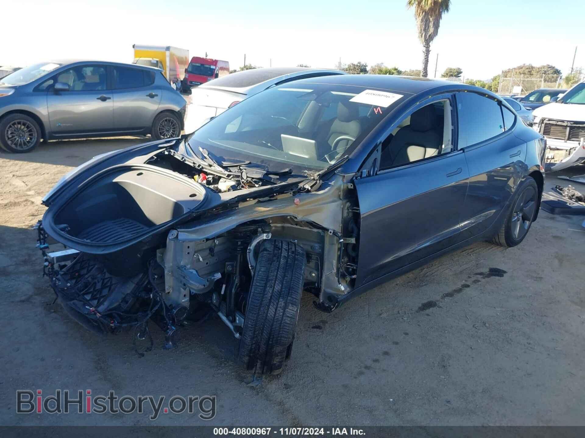 2023 TESLA MODEL 3 - VIN: 5YJ3E1EB2PF628541 - Фото 2