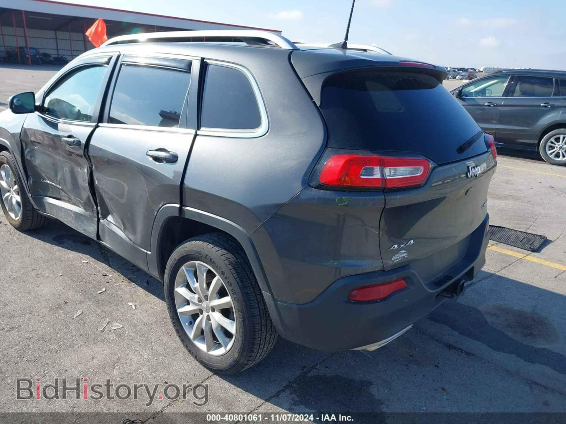 2016 JEEP CHEROKEE - VIN: 1C4PJMDS4GW180525 - Фото 3