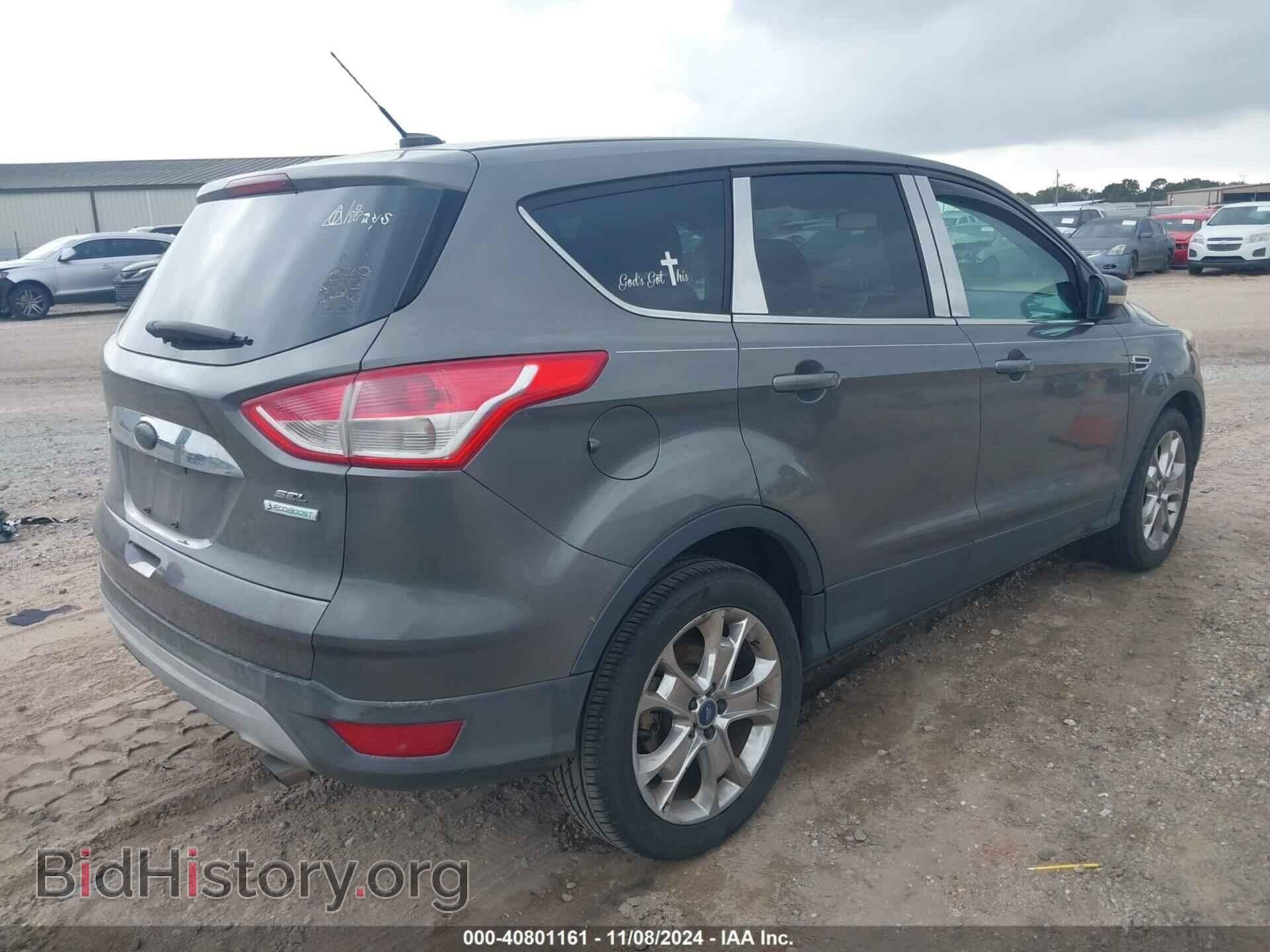 2013 FORD ESCAPE - VIN: 1FMCU0HX3DUD83901 - Фото 4
