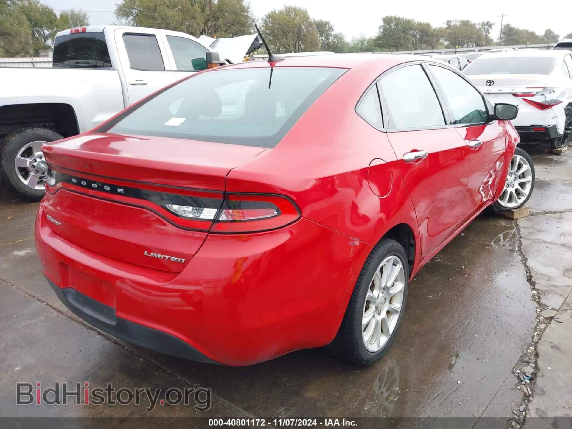 2013 DODGE DART - VIN: 1C3CDFCAXDD323497 - Фото 4