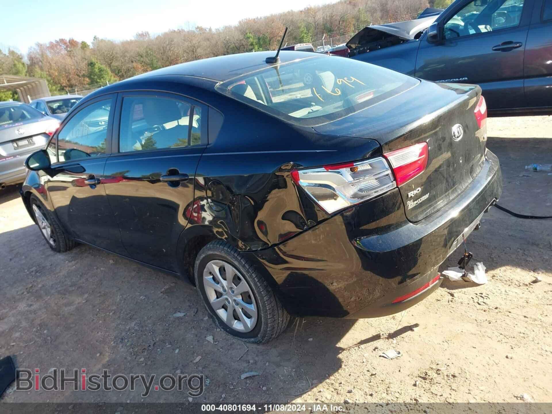 2015 KIA RIO - VIN: KNADM4A37F6440788 - Фото 3