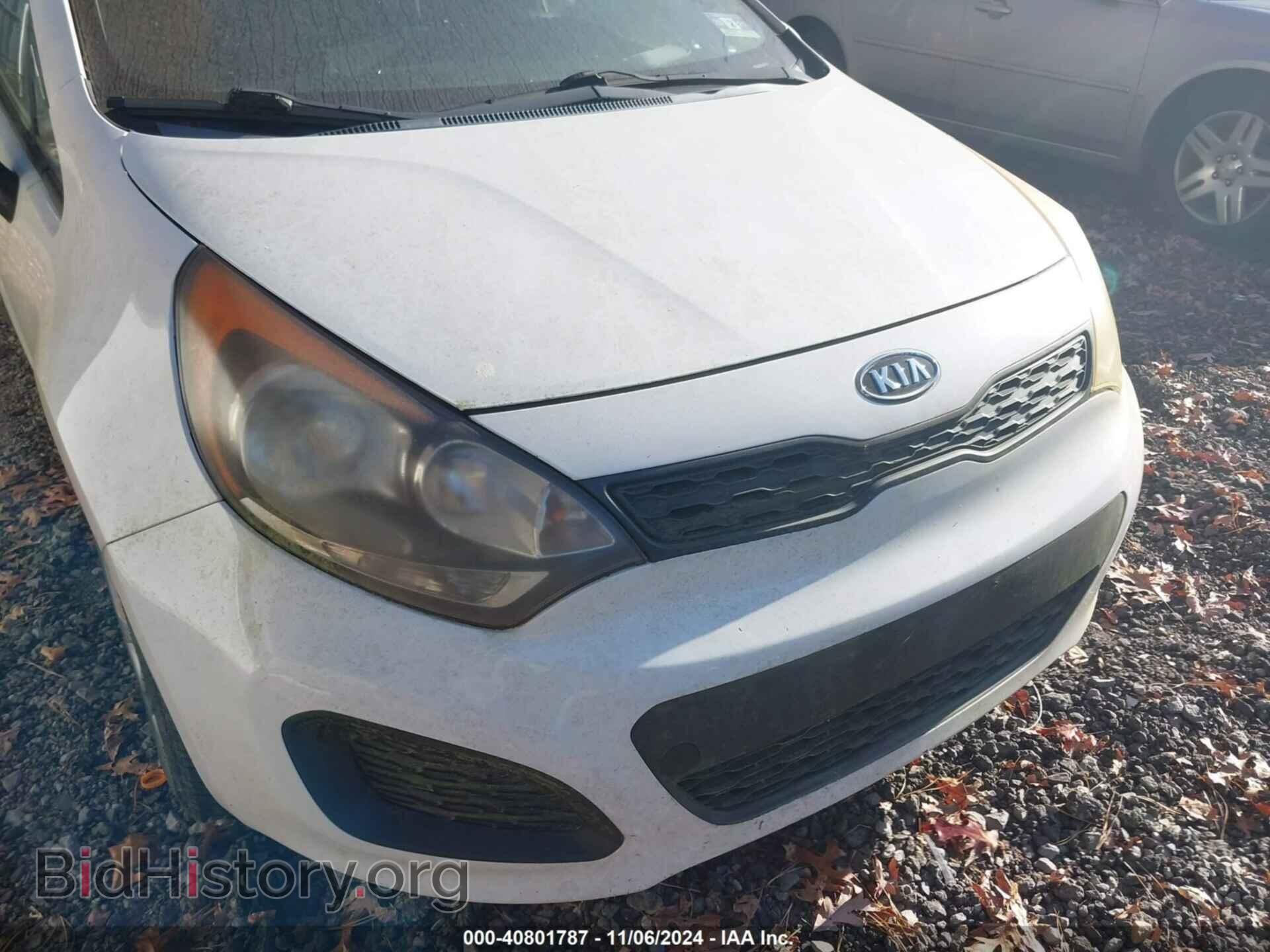 2012 KIA RIO5 - VIN: KNADM5A36C6026757 - Фото 6