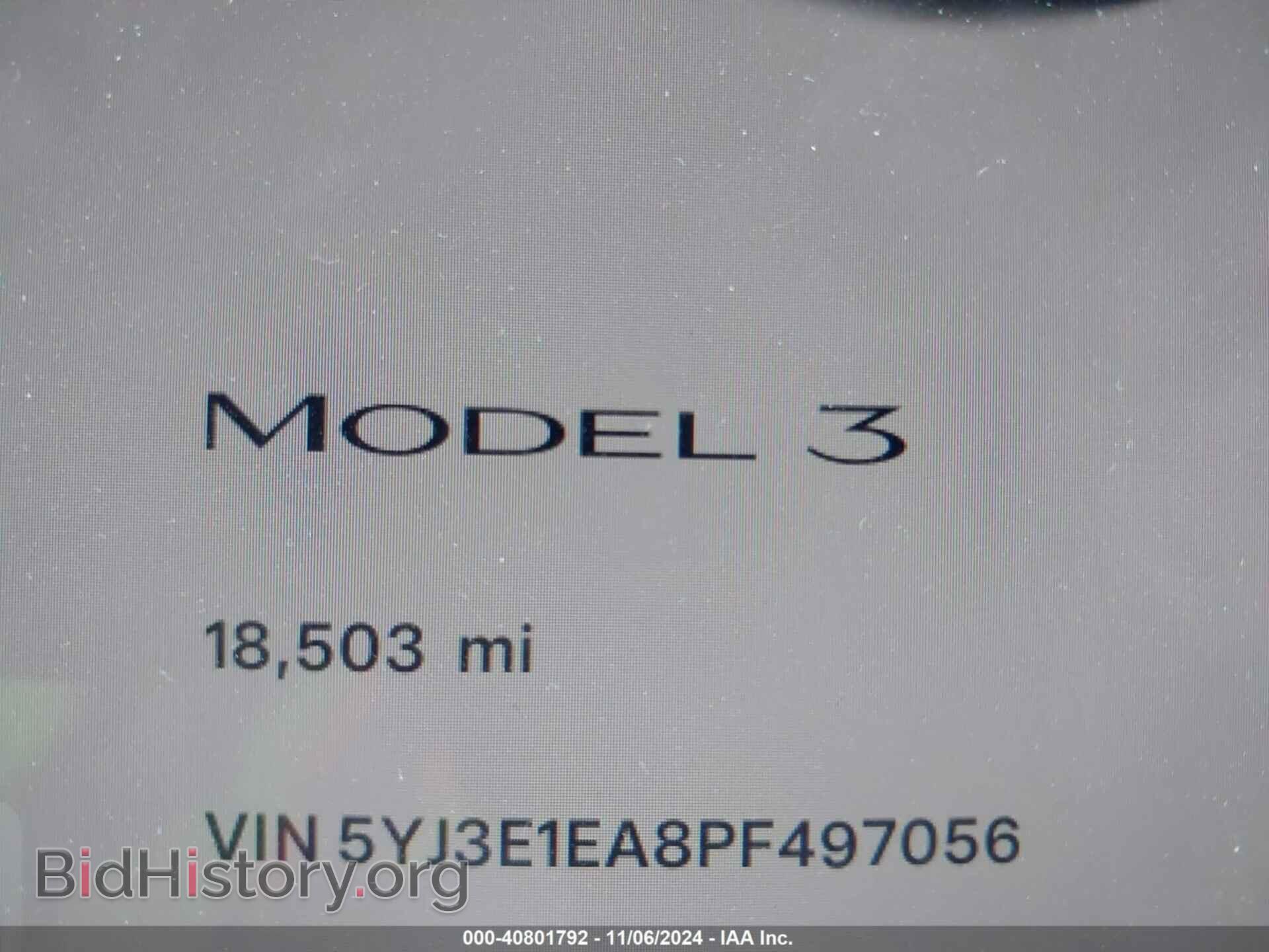 2023 TESLA MODEL 3 - VIN: 5YJ3E1EA8PF497056 - Фото 7
