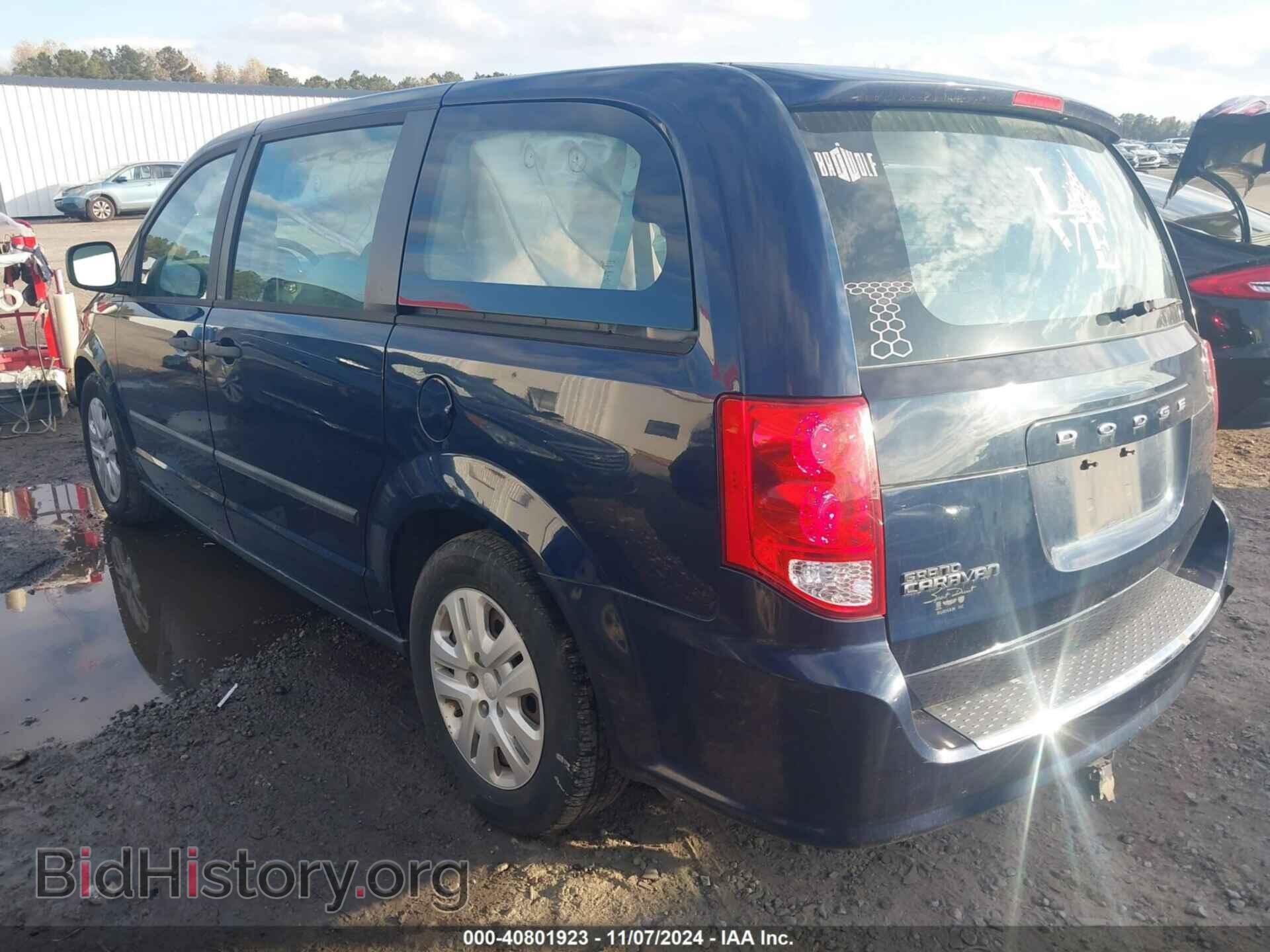 2013 DODGE GRAND CARAVAN - VIN: 2C4RDGBG8DR789993 - Фото 3