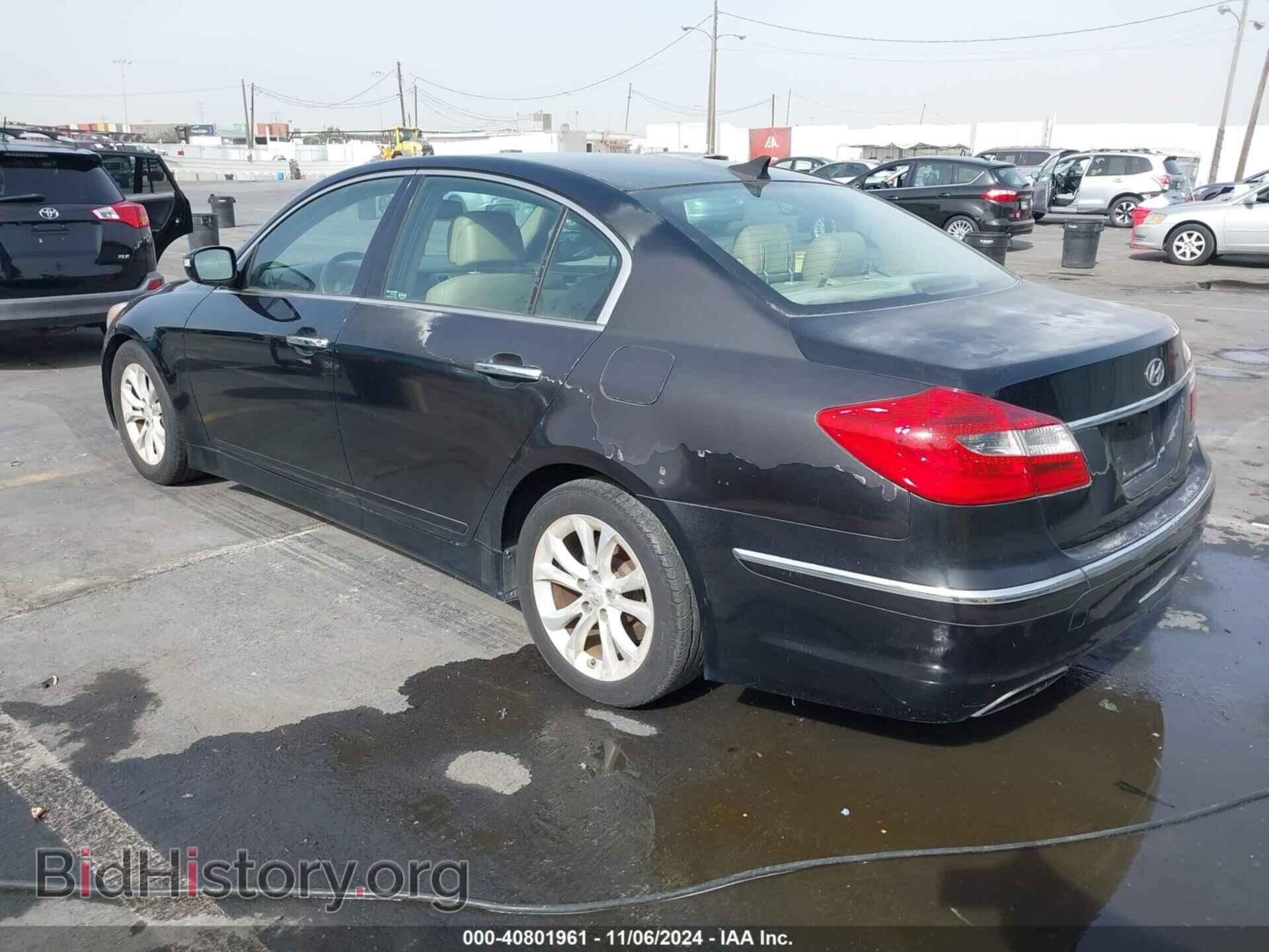 2013 HYUNDAI GENESIS - VIN: KMHGC4DD3DU215554 - Фото 3