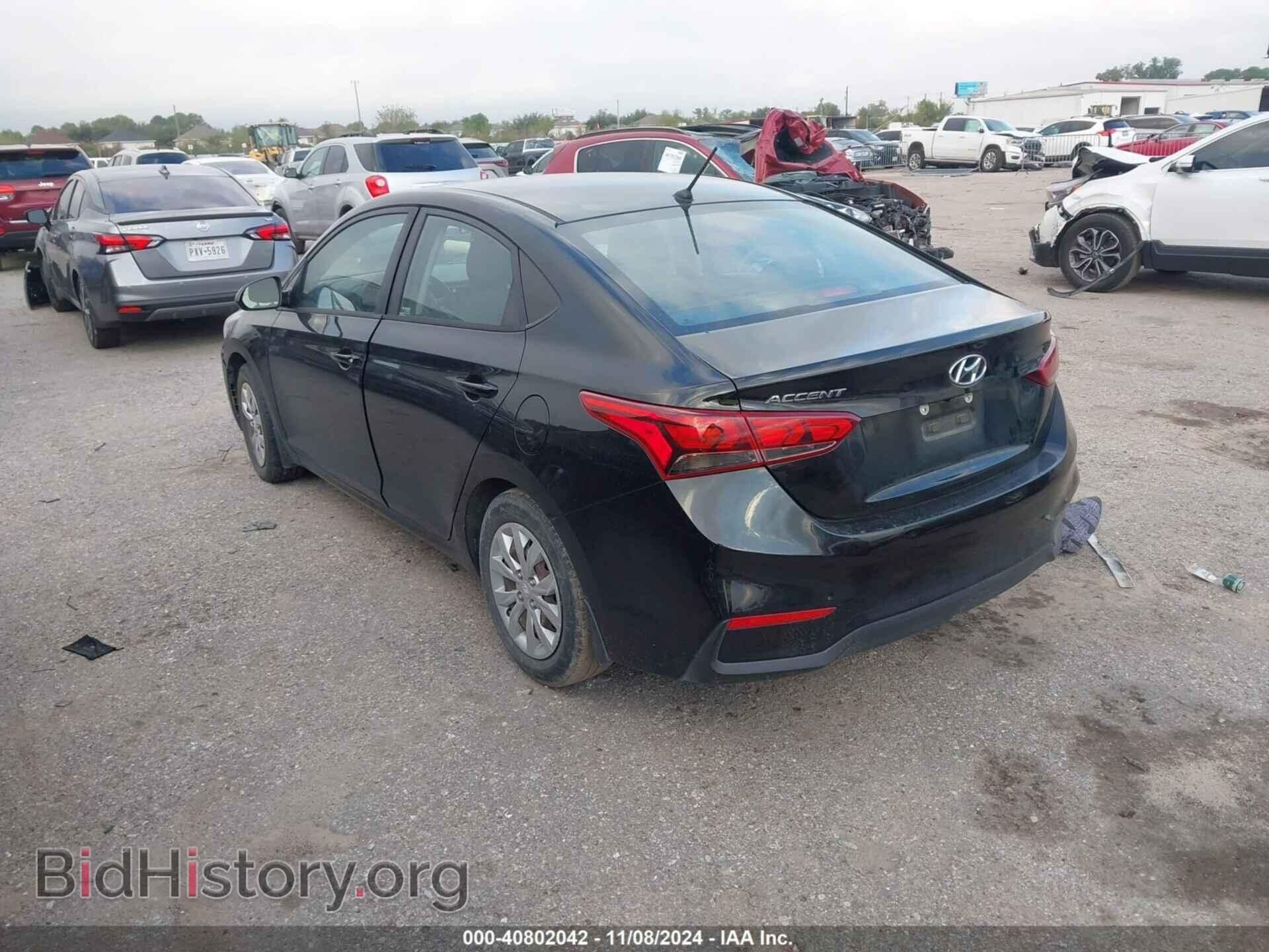 2020 HYUNDAI ACCENT - VIN: 3KPC24A66LE110211 - Фото 3