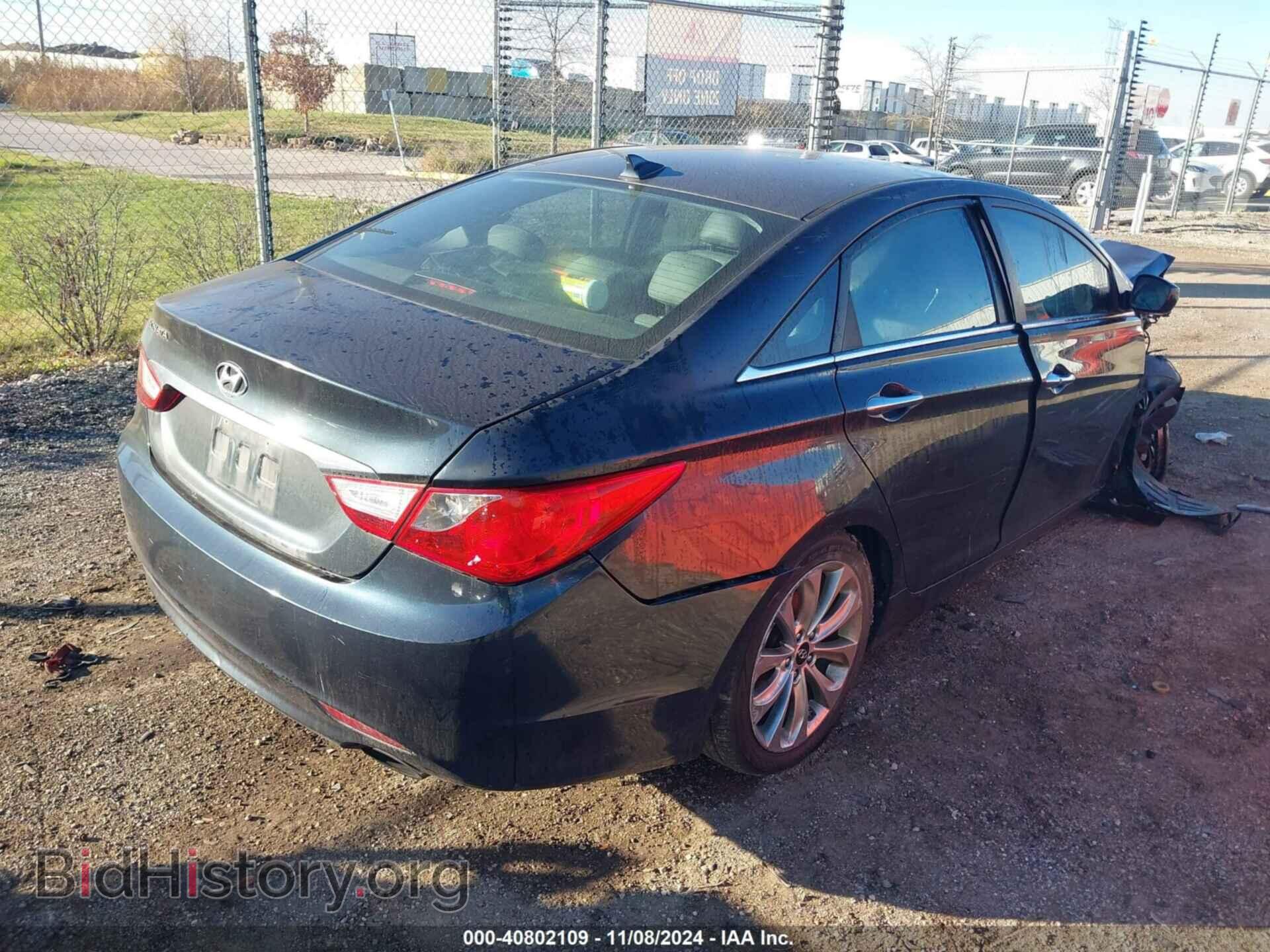 2013 HYUNDAI SONATA - VIN: 5NPEC4AC3DH547687 - Фото 4