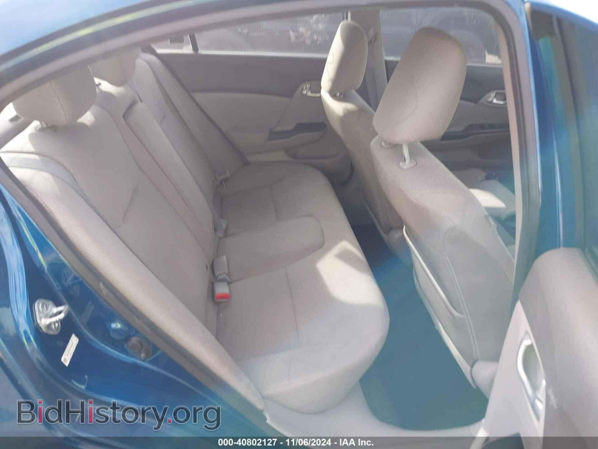 2012 HONDA CIVIC - VIN: 19XFB2F87CE029035 - Фото 8