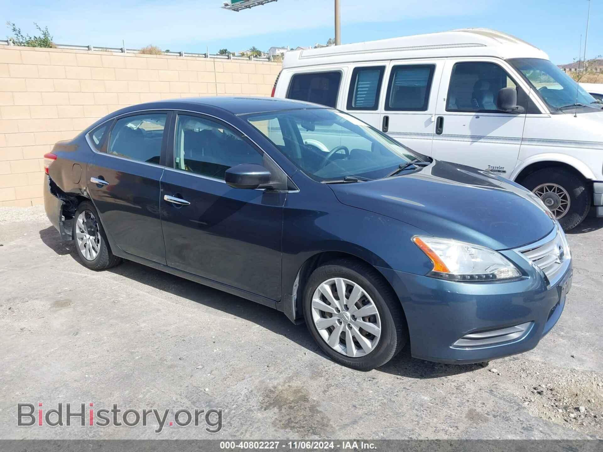Photo 3N1AB7AP4DL727396 - NISSAN SENTRA 2013