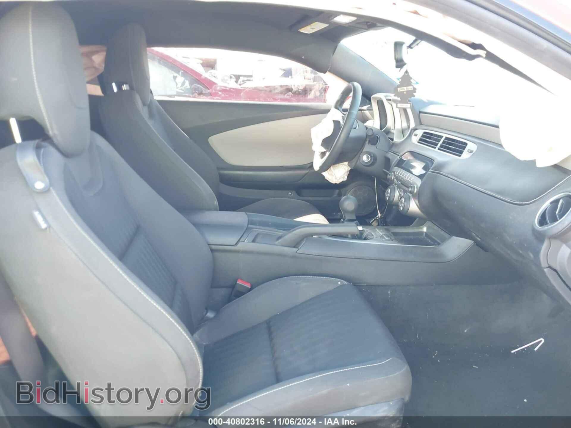 2012 CHEVROLET CAMARO - VIN: 2G1FE1E39C9147229 - Фото 5