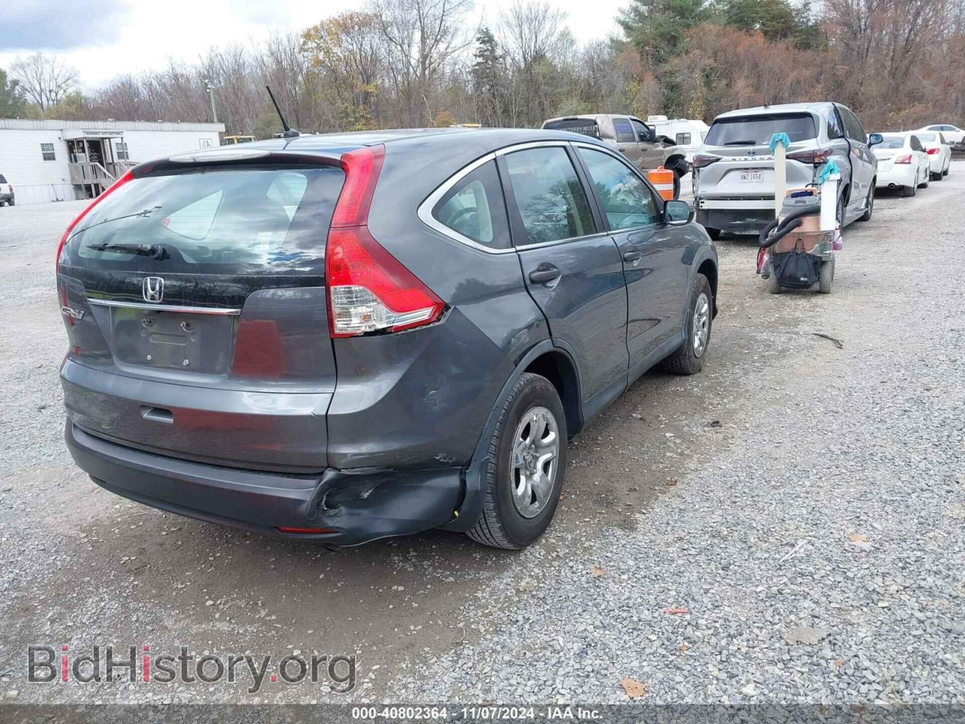 2012 HONDA CR-V - VIN: 5J6RM3H36CL044495 - Фото 4