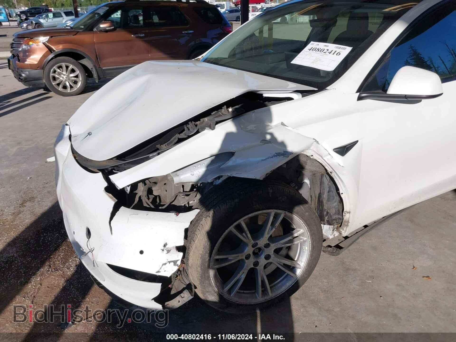 2022 TESLA MODEL Y - VIN: 7SAYGDEE9NF437503 - Фото 6