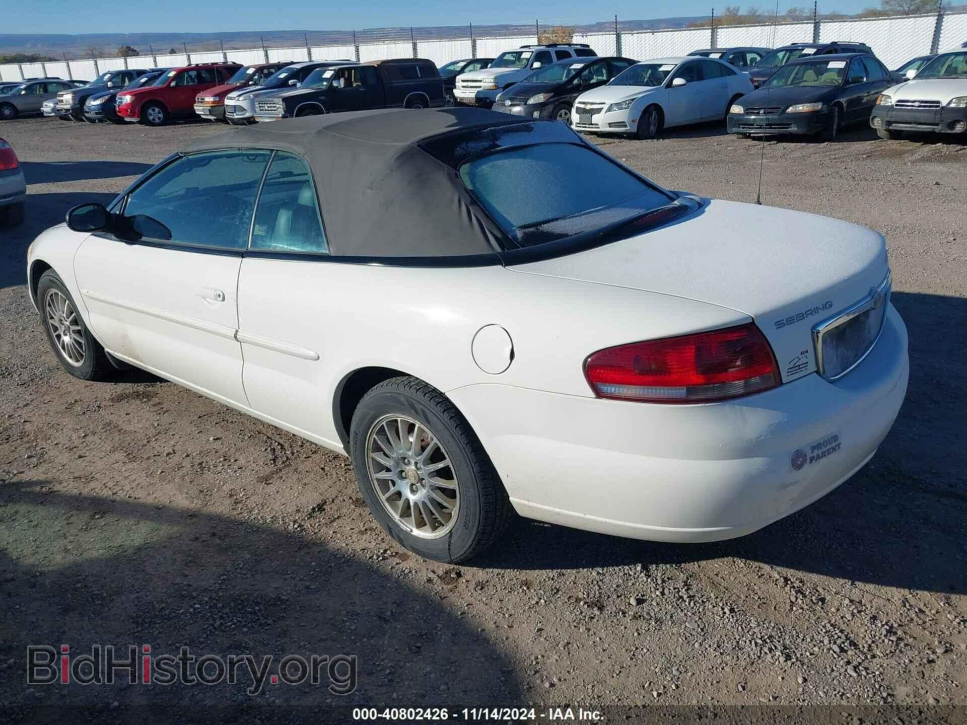 2005 CHRYSLER SEBRING - VIN: 1C3EL55R65N561822 - Фото 3