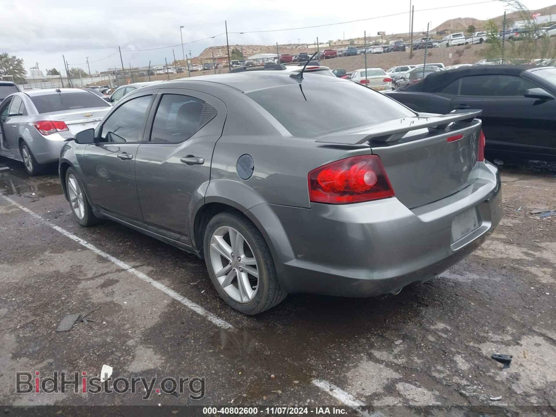 2012 DODGE AVENGER - VIN: 1C3CDZAG1CN280704 - Фото 3