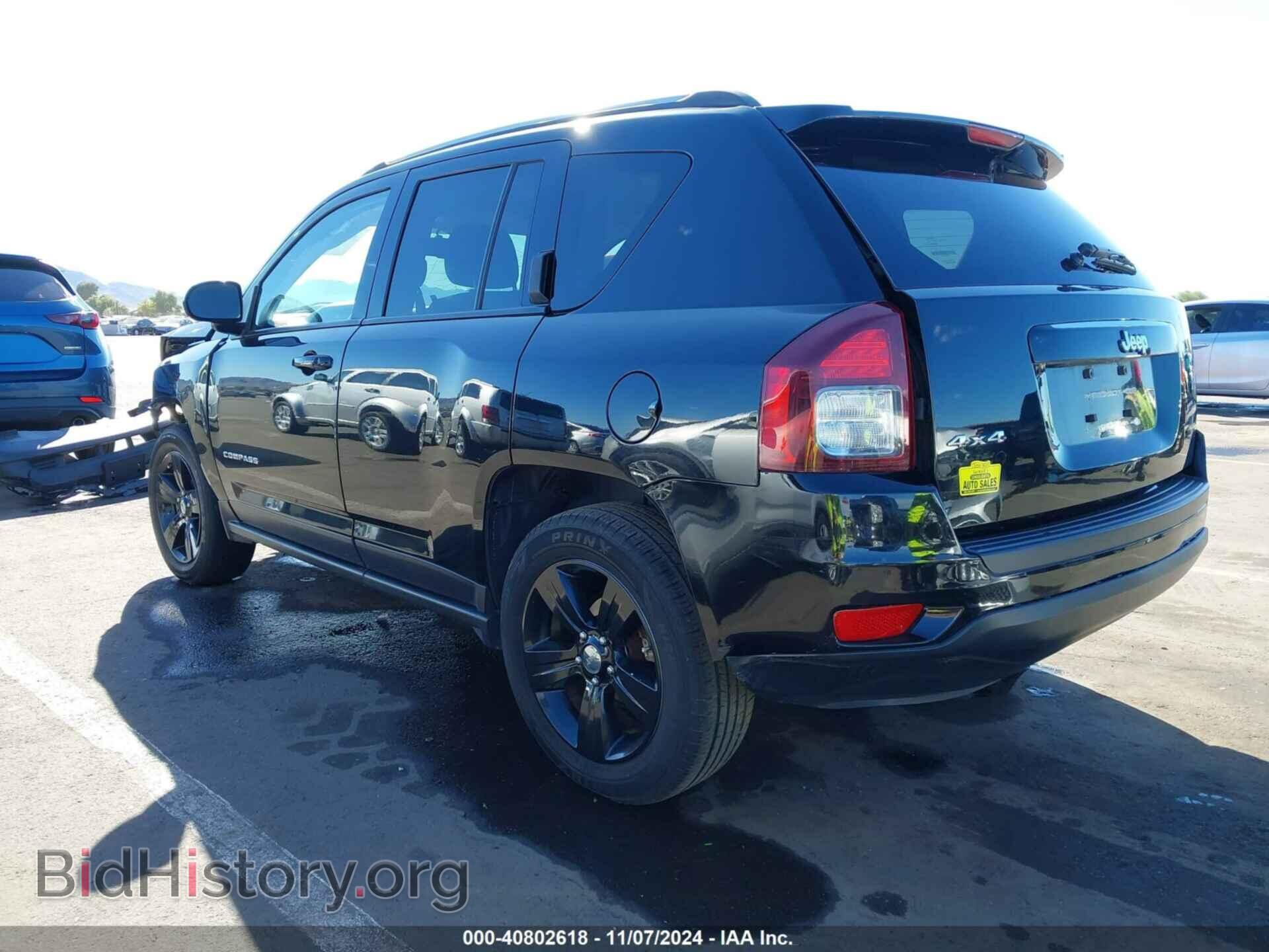 2016 JEEP COMPASS - VIN: 1C4NJDBB8GD509426 - Фото 3
