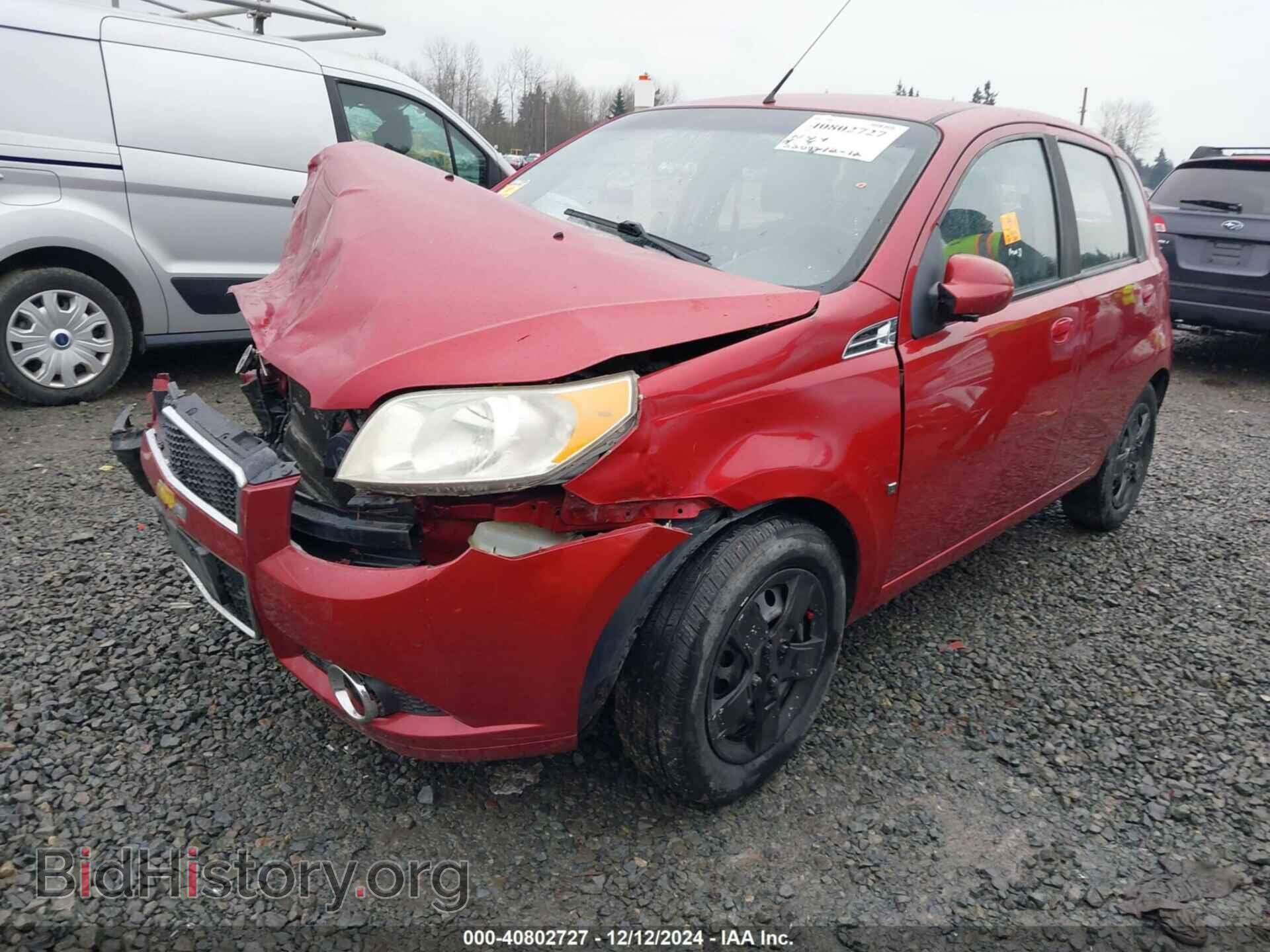2009 CHEVROLET AVEO - VIN: KL1TG66EX9B305237 - Фото 2