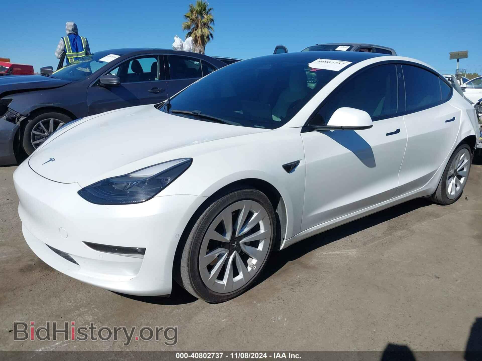 2021 TESLA MODEL 3 - VIN: 5YJ3E1EB8MF868916 - Фото 2