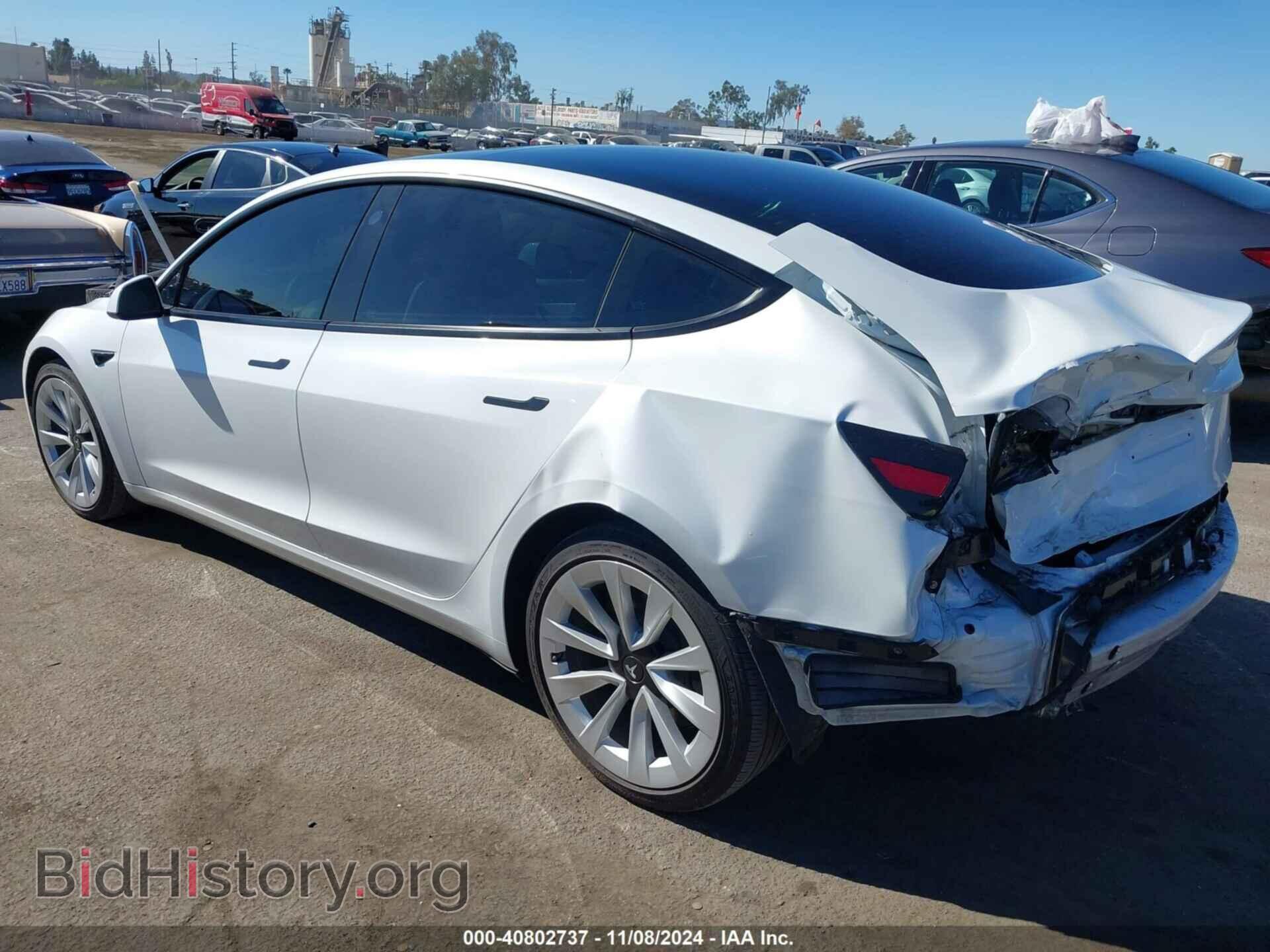 2021 TESLA MODEL 3 - VIN: 5YJ3E1EB8MF868916 - Фото 3