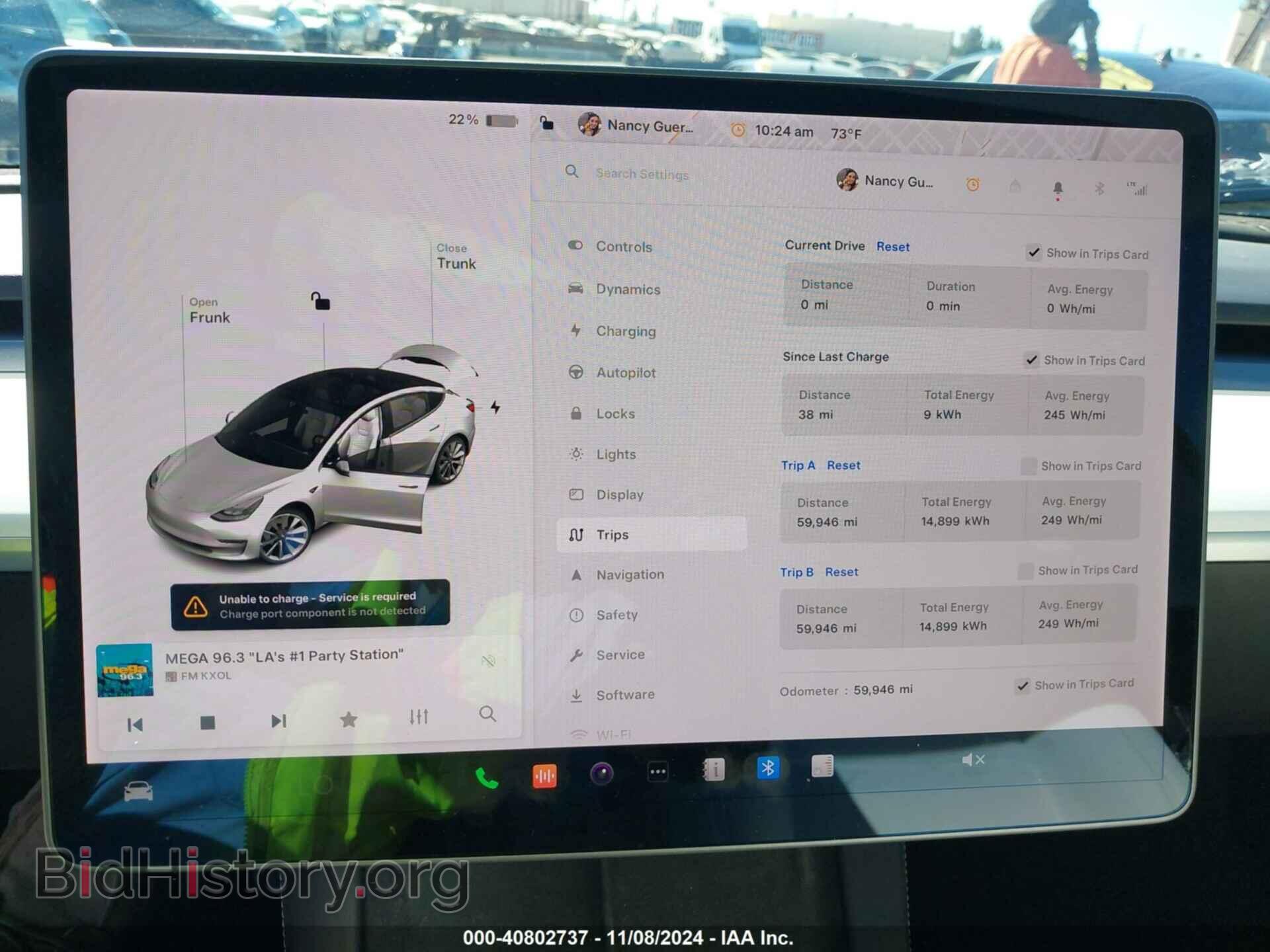 2021 TESLA MODEL 3 - VIN: 5YJ3E1EB8MF868916 - Фото 7