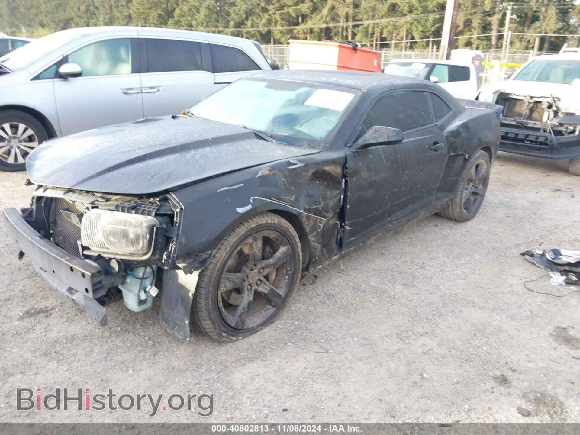 2011 CHEVROLET CAMARO - VIN: 2G1FT1EW7B9137555 - Фото 2