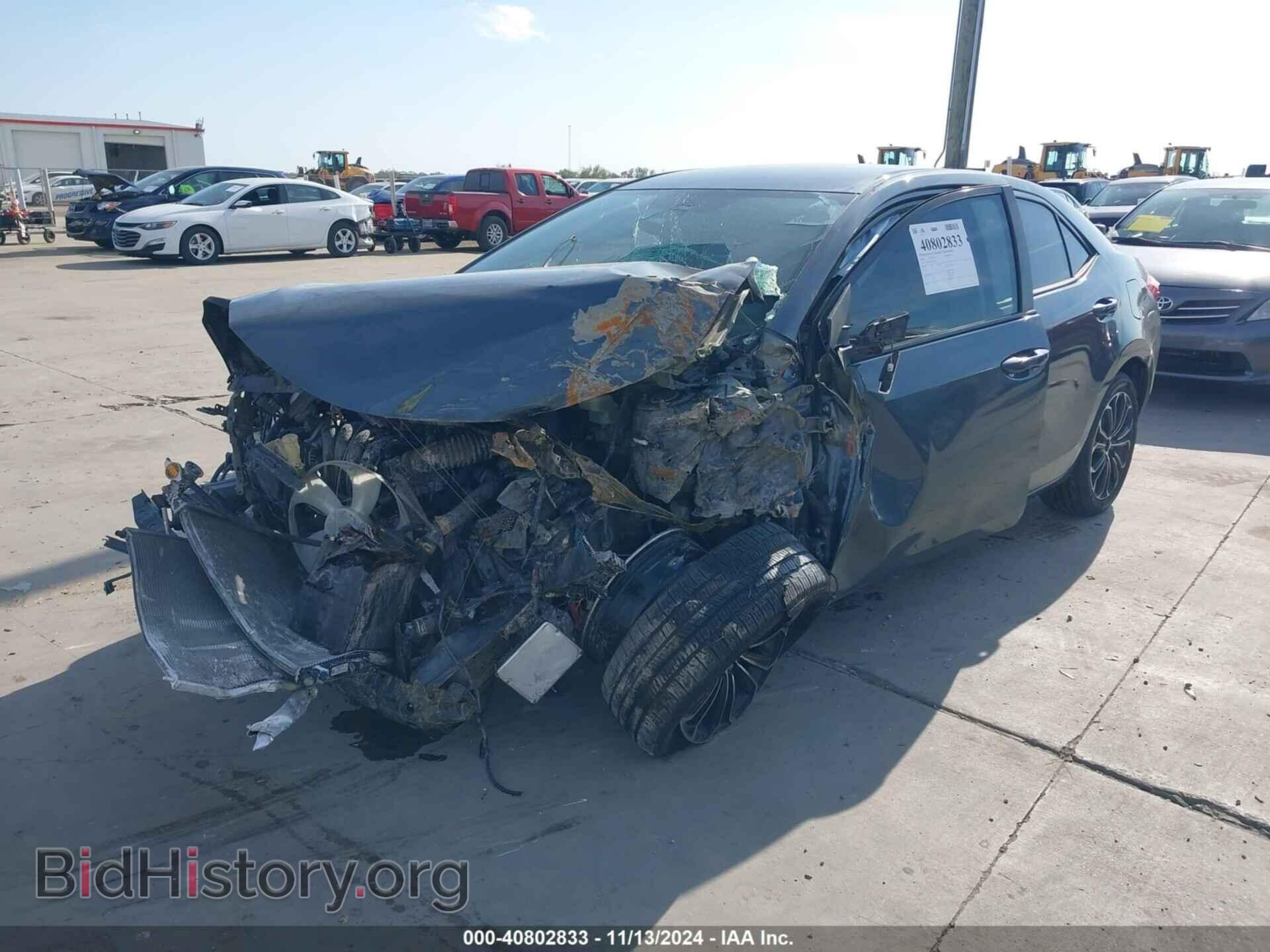 2016 TOYOTA COROLLA - VIN: 5YFBURHE5GP475631 - Фото 2