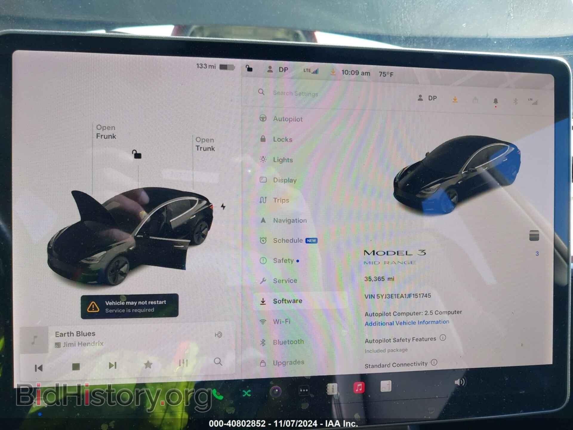 2018 TESLA MODEL 3 - VIN: 5YJ3E1EA1JF151745 - Фото 7
