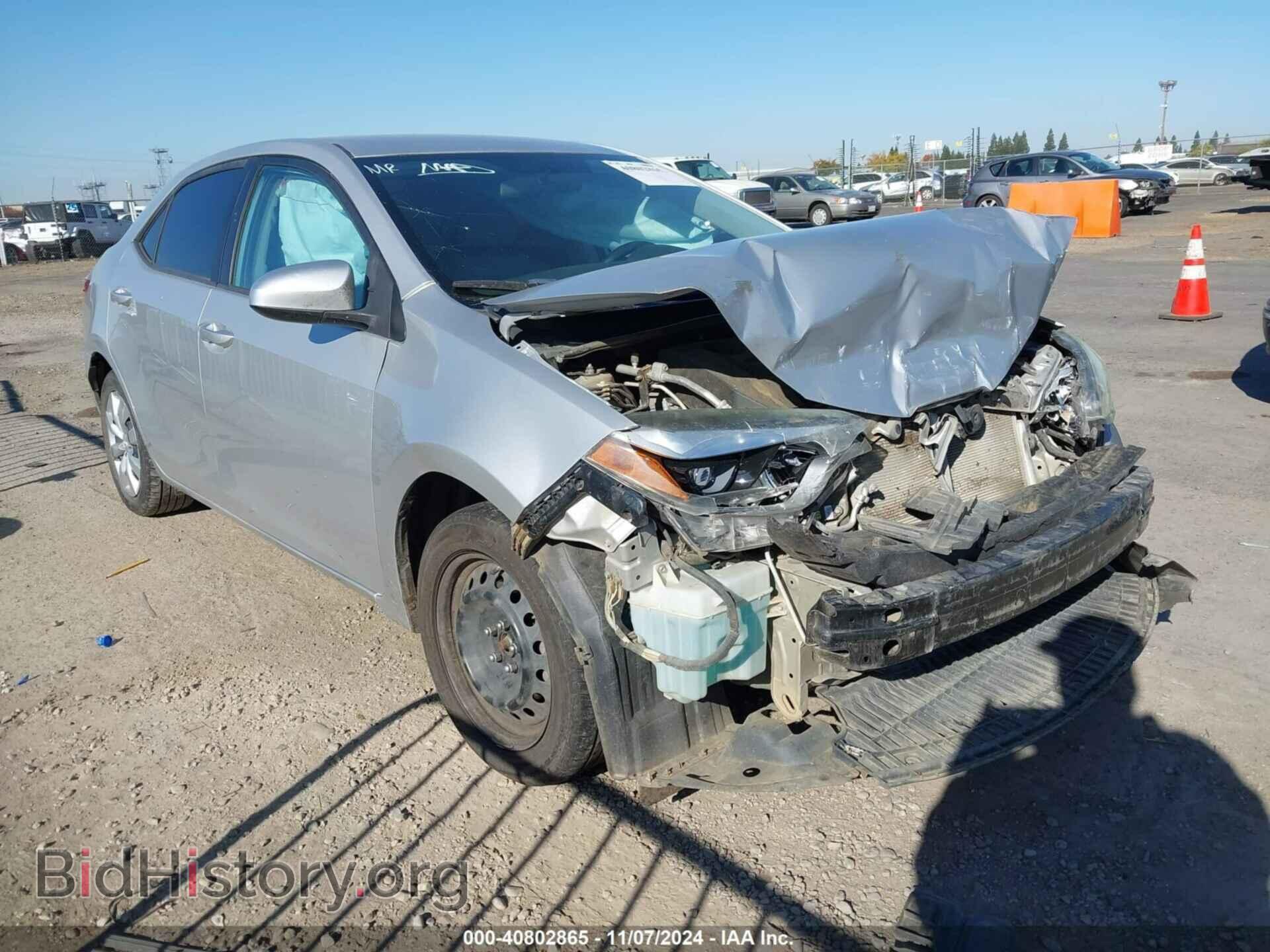 Фотография 5YFBURHE7EP164974 - TOYOTA COROLLA 2014