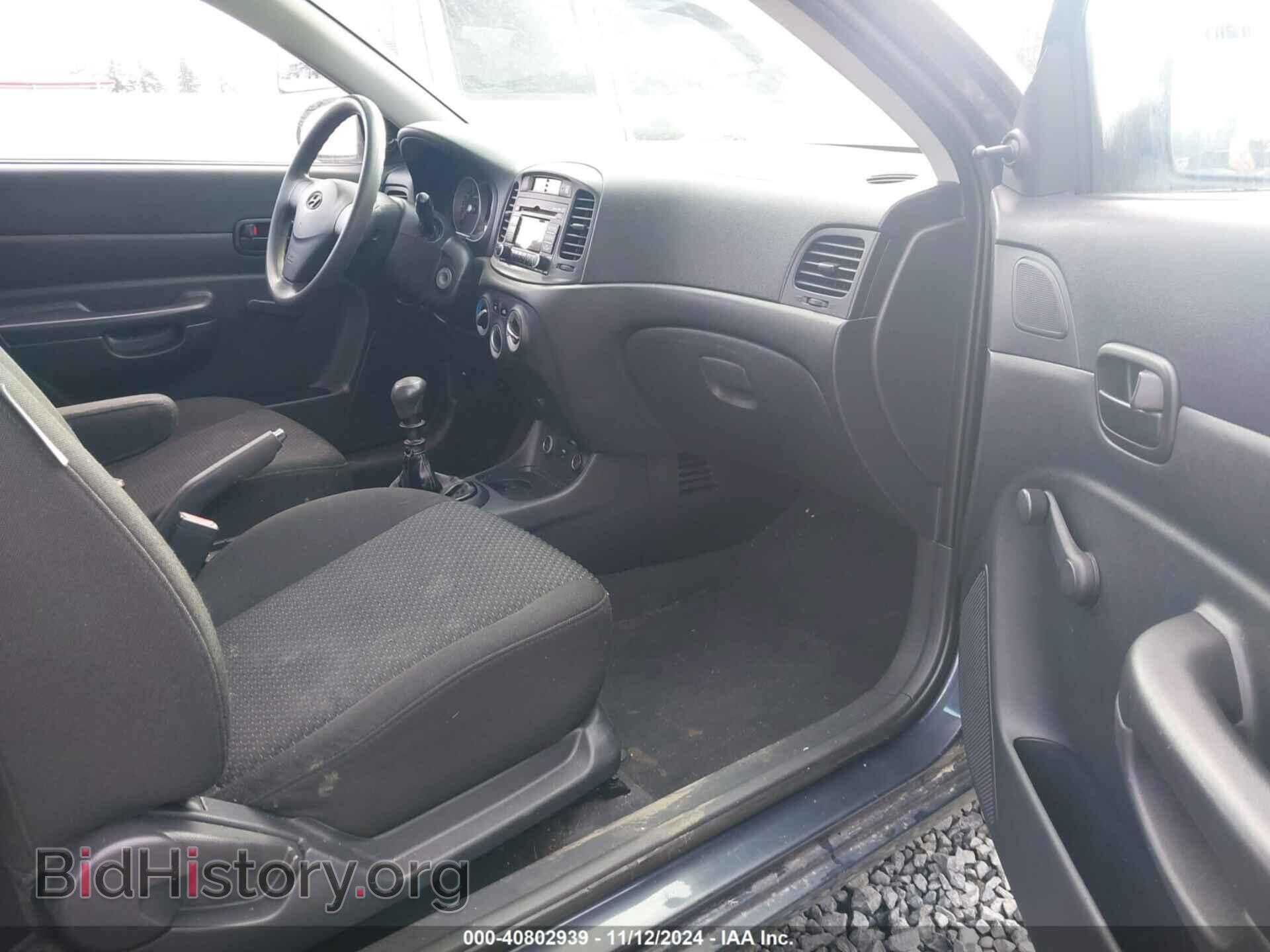 2009 HYUNDAI ACCENT - VIN: KMHCM36C79U112090 - Фото 5