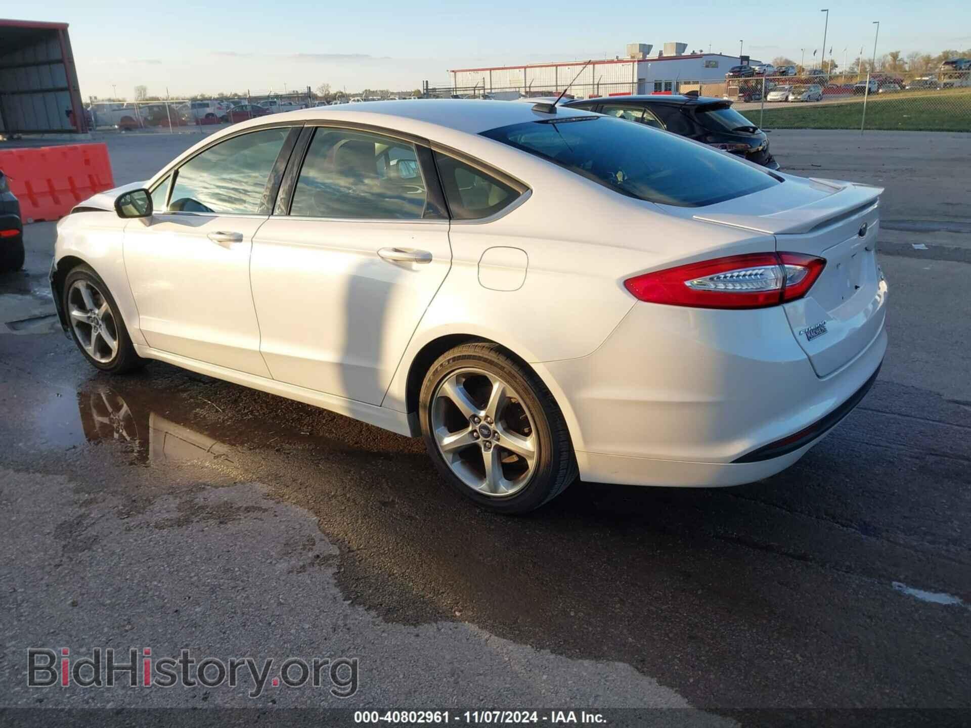 2013 FORD FUSION - VIN: 3FA6P0HR4DR259630 - Фото 3