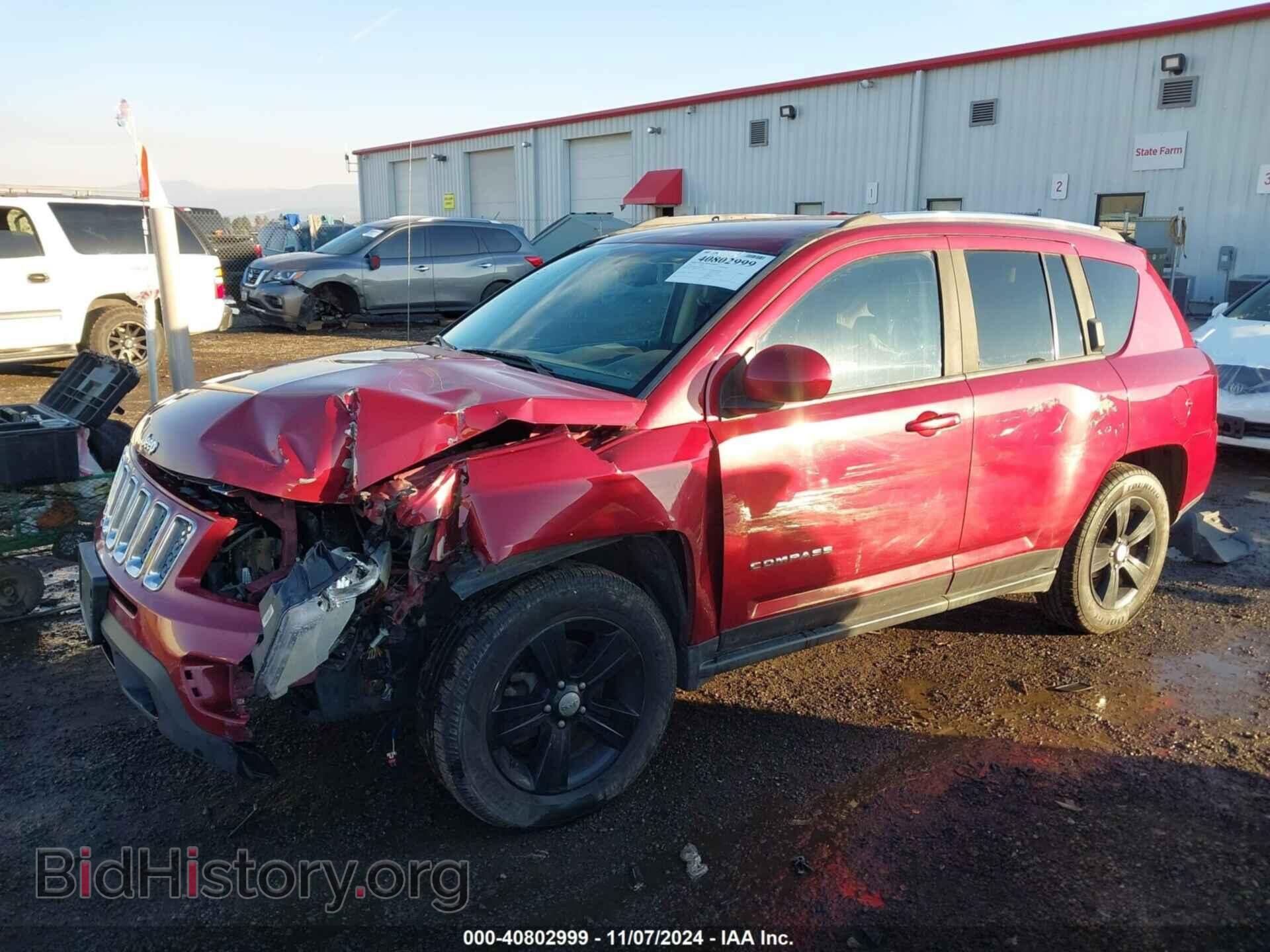 2014 JEEP COMPASS - VIN: 1C4NJDEB7ED615956 - Фото 2