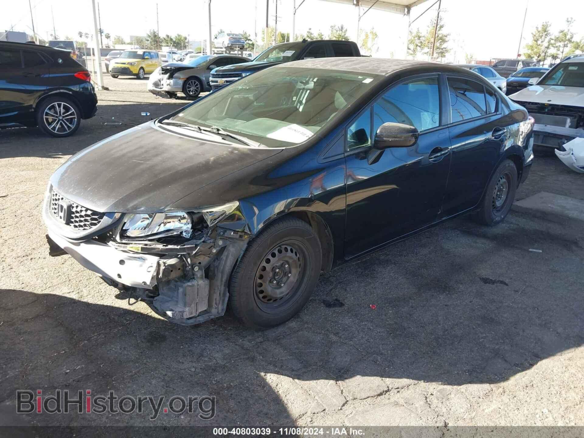 2015 HONDA CIVIC - VIN: 2HGFB2F57FH521418 - Фото 2