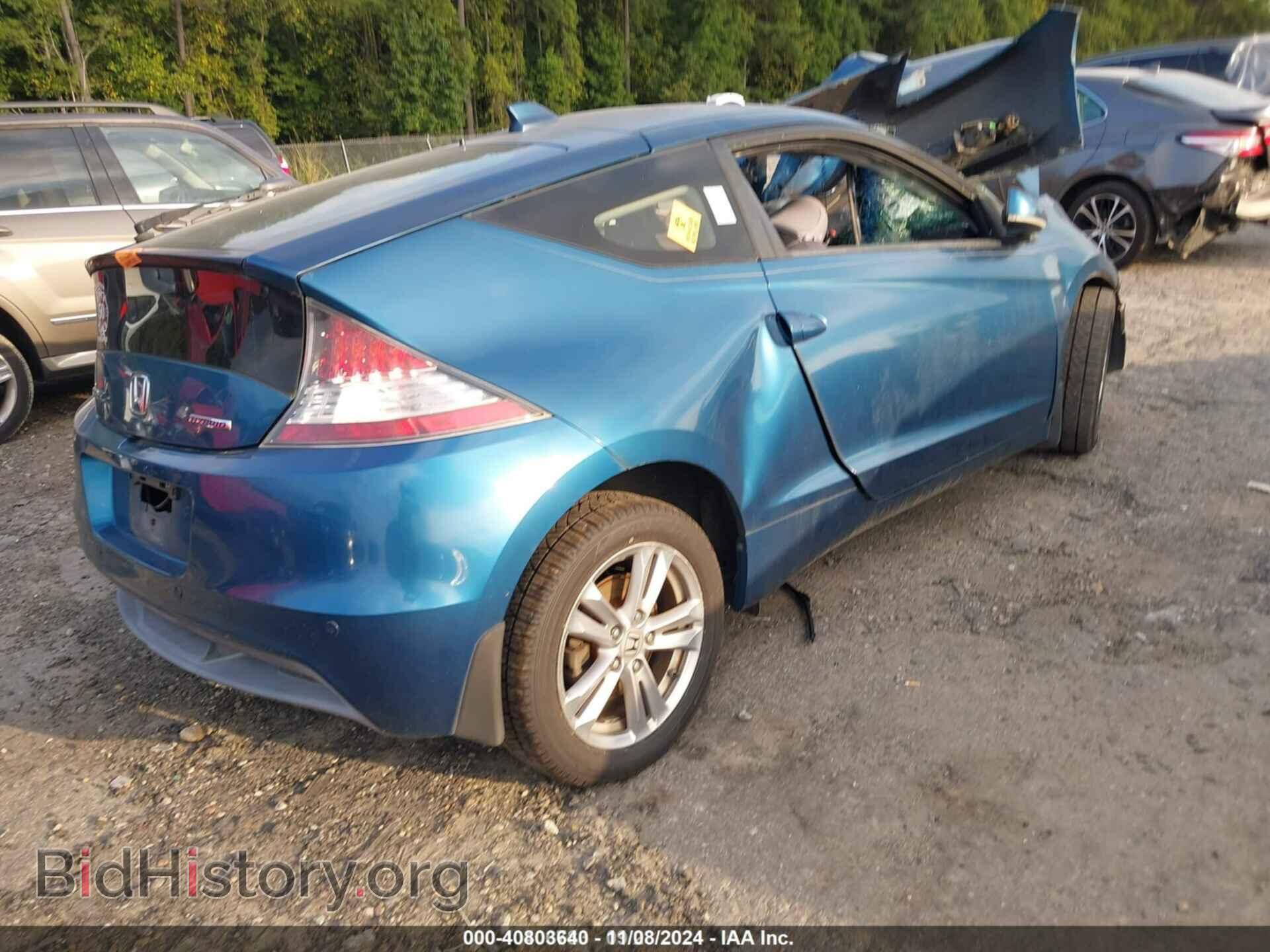 2012 HONDA CR-Z - VIN: JHMZF1D68CS004606 - Фото 4