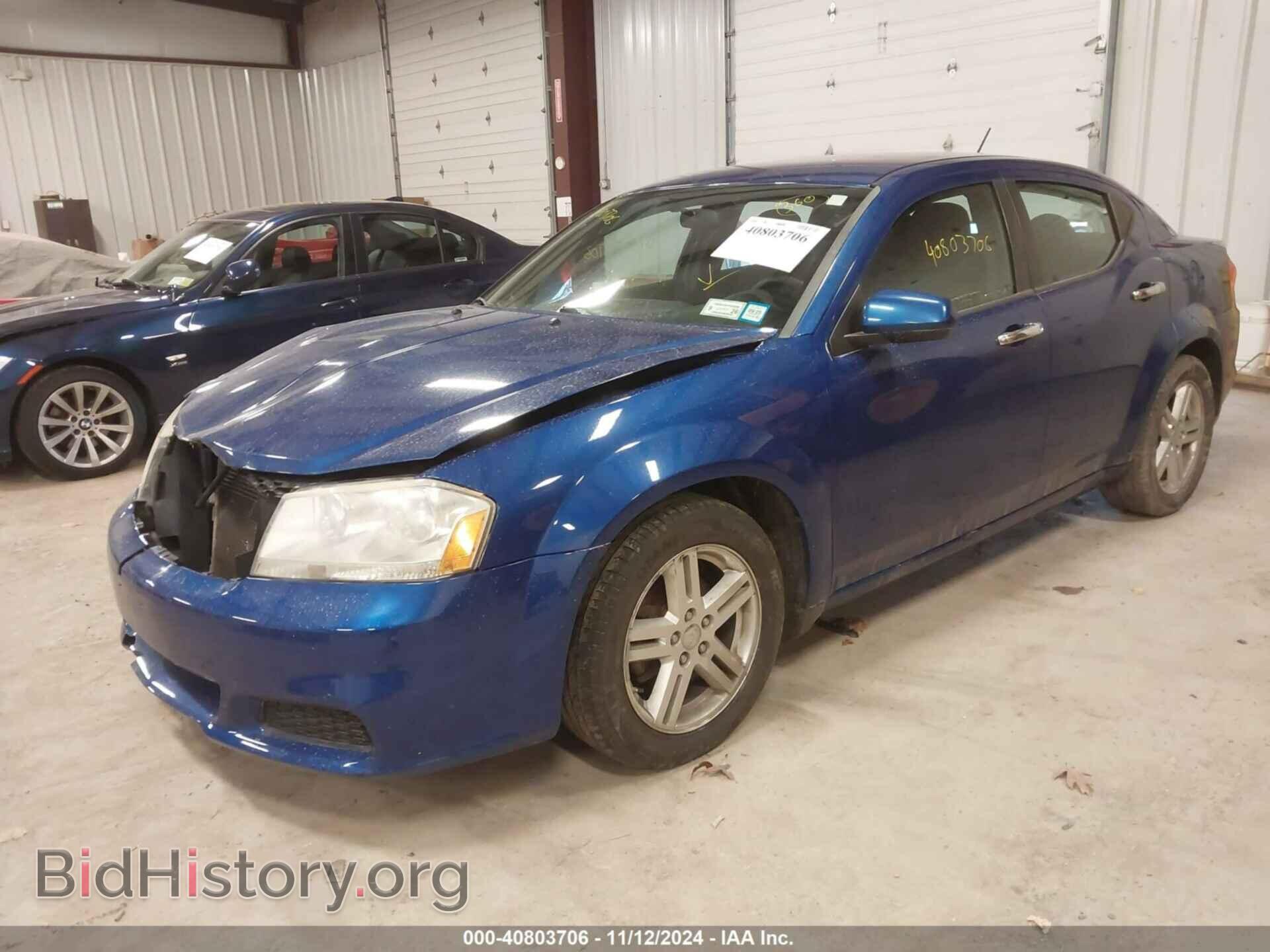 2012 DODGE AVENGER - VIN: 1C3CDZCB2CN148715 - Фото 2