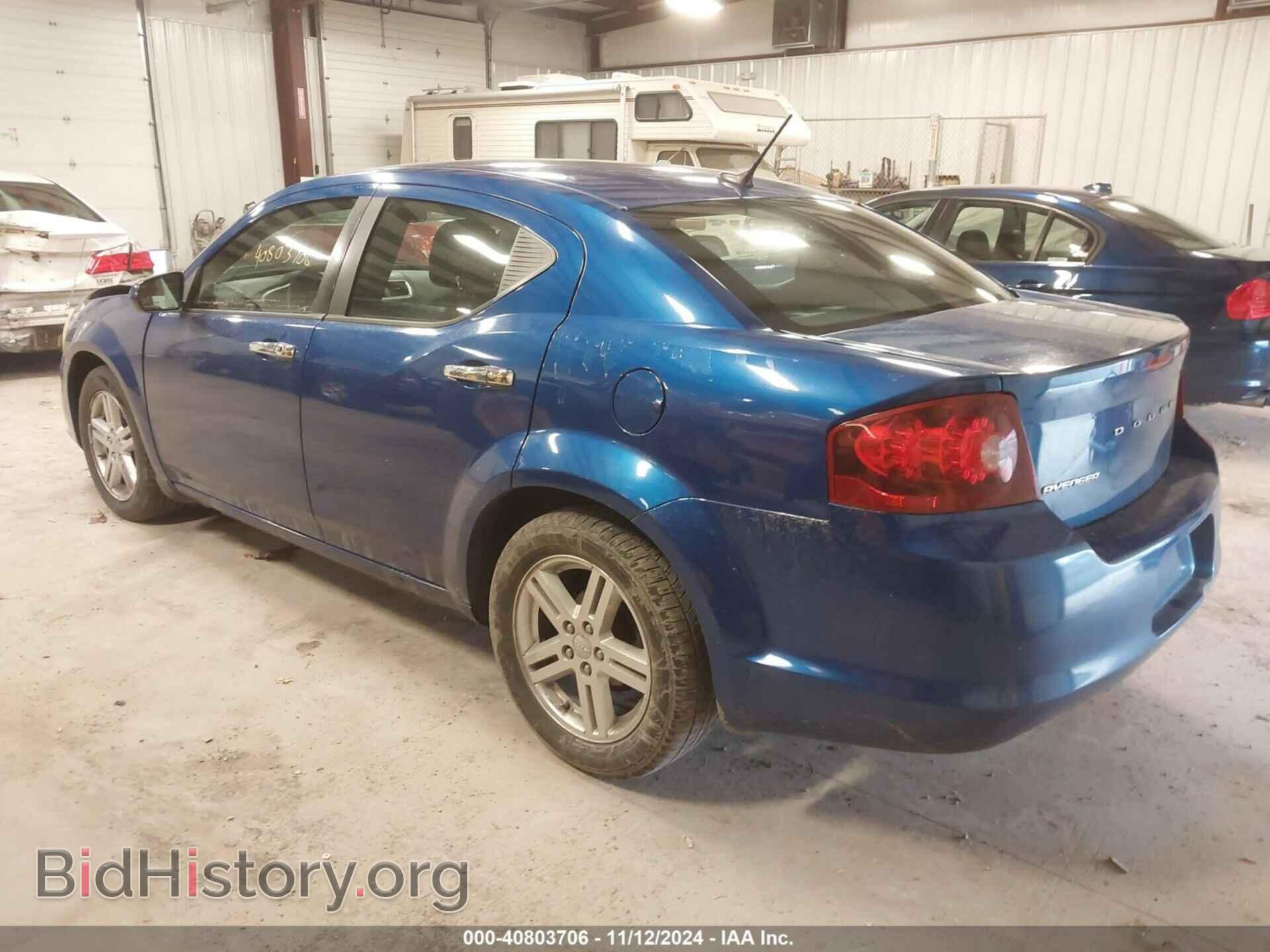 2012 DODGE AVENGER - VIN: 1C3CDZCB2CN148715 - Фото 3