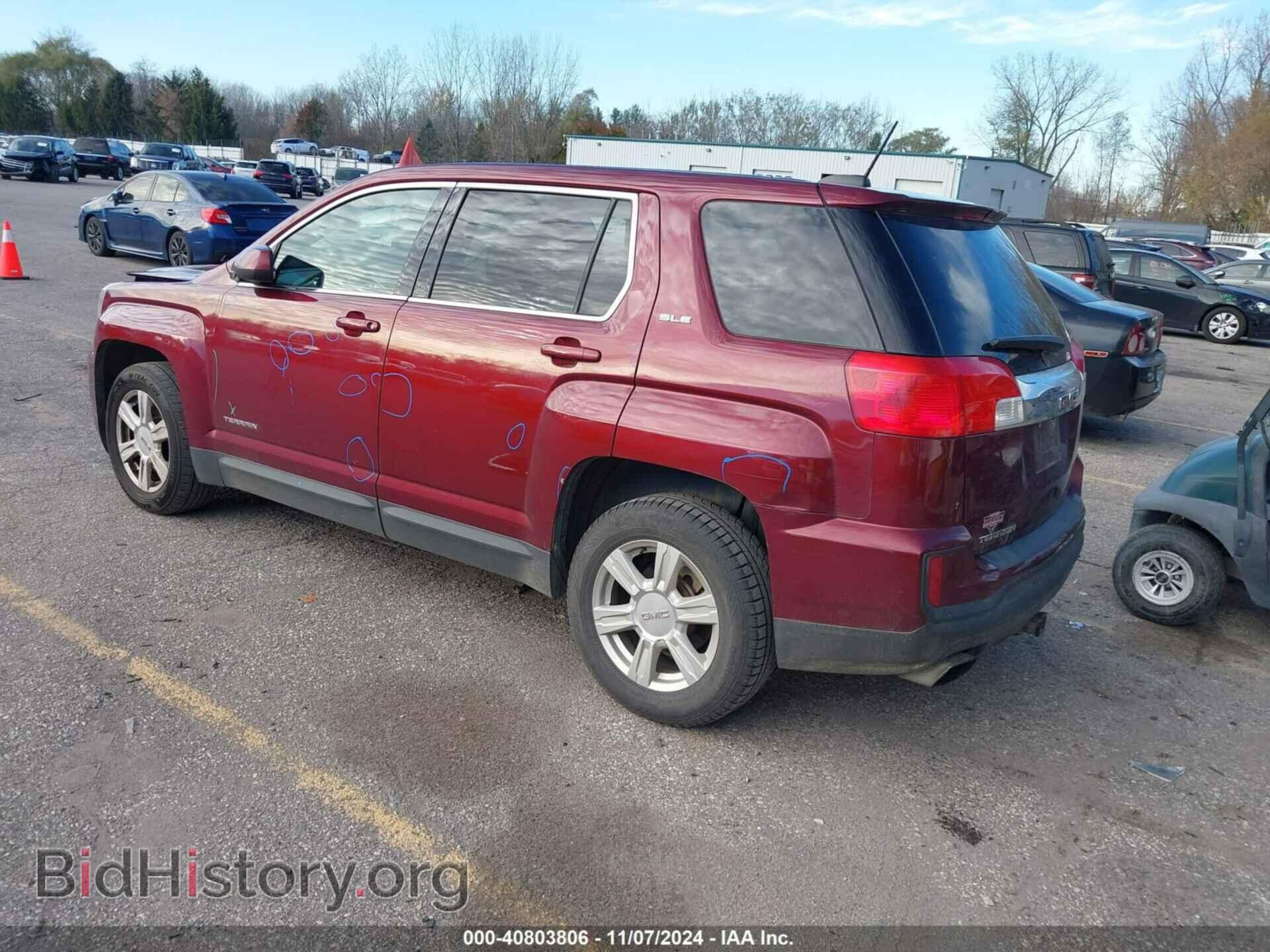 2016 GMC TERRAIN - VIN: 2GKALMEK9G6298423 - Фото 3