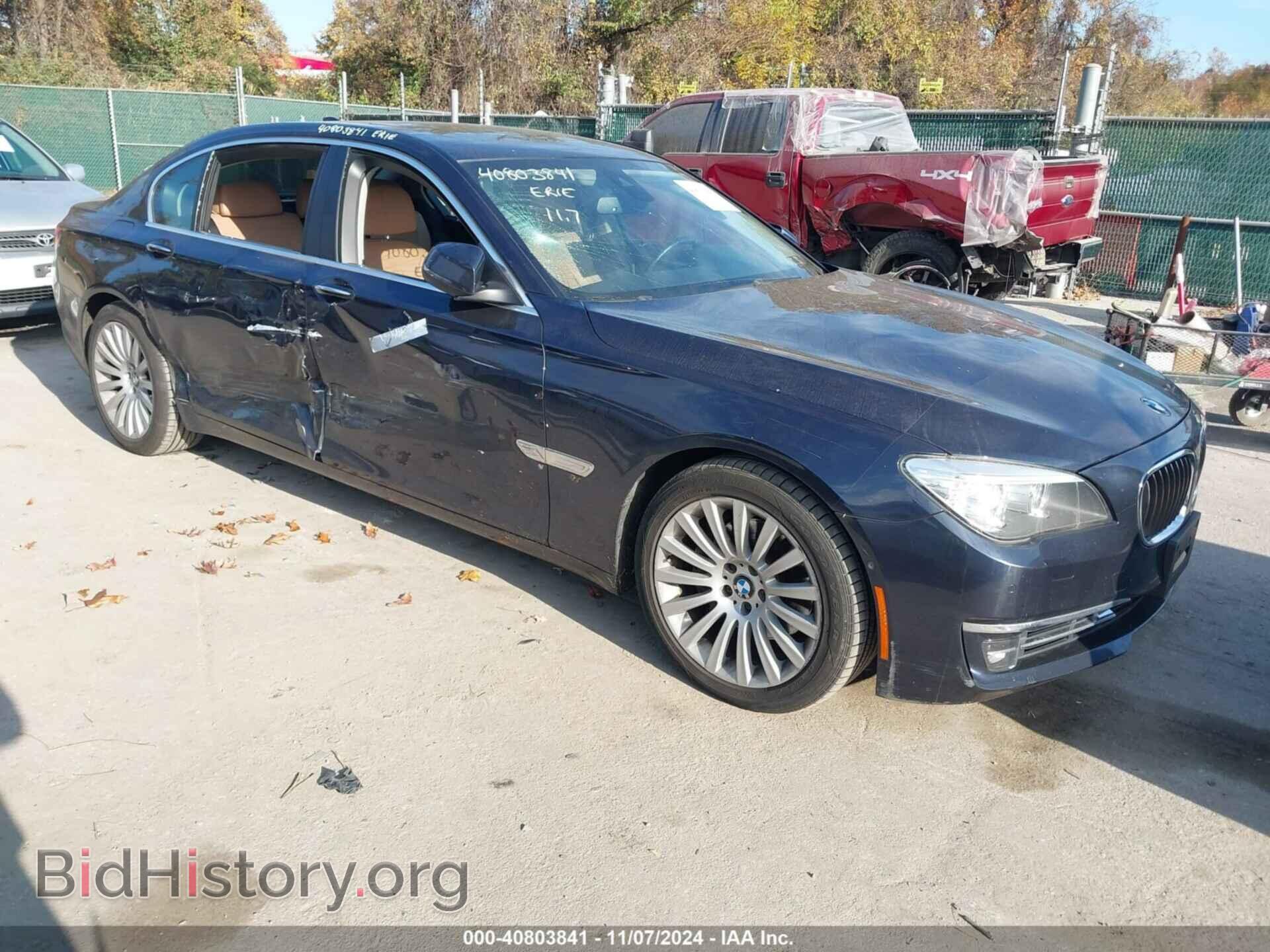Фотография WBAYE4C55DDW22561 - BMW 740LI 2013