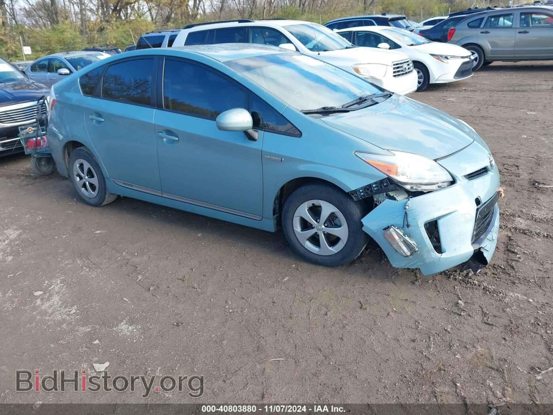 Фотография JTDKN3DU0C5436766 - TOYOTA PRIUS 2012