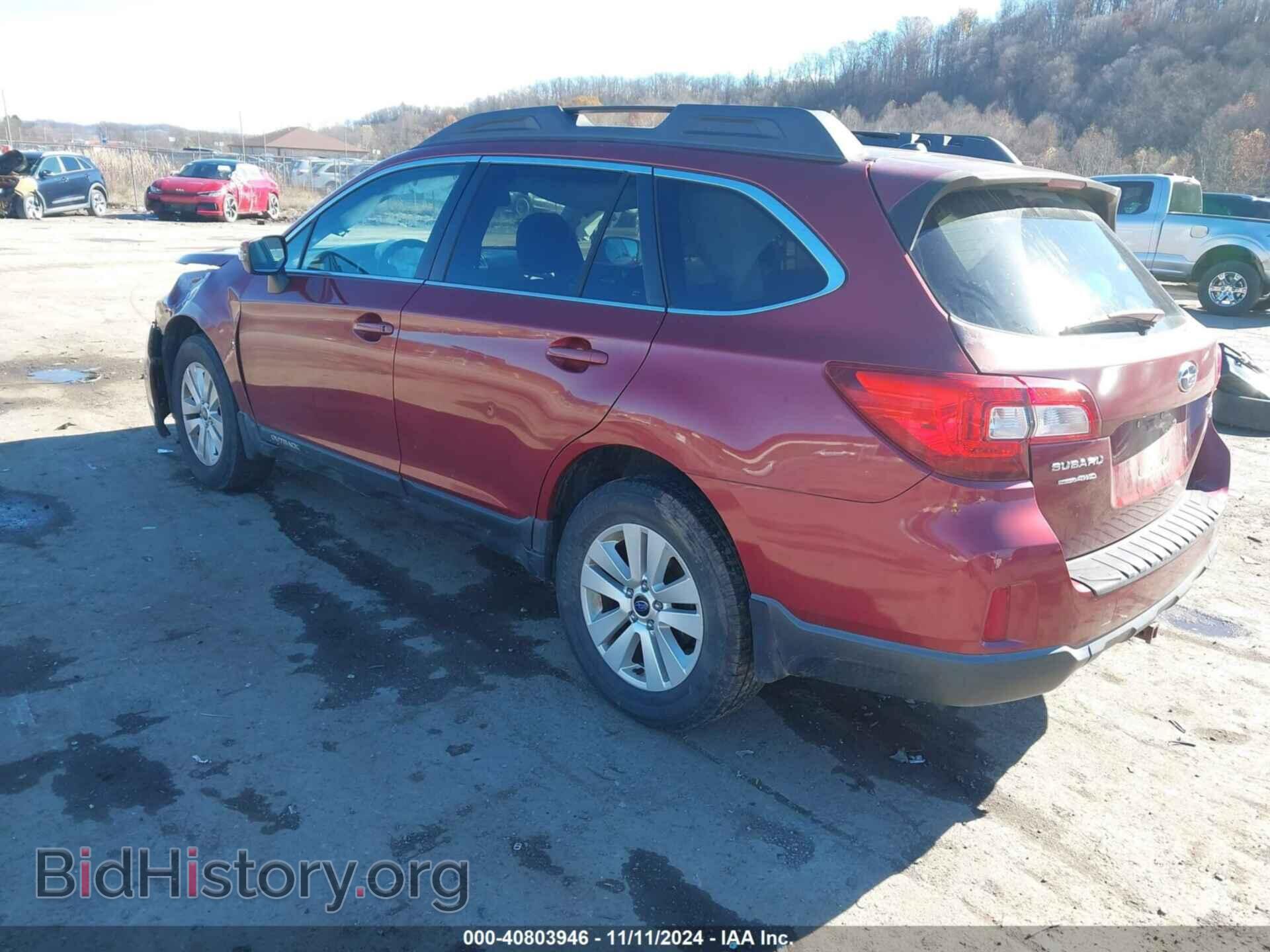 2015 SUBARU OUTBACK - VIN: 4S4BSBFC3F3283206 - Фото 3