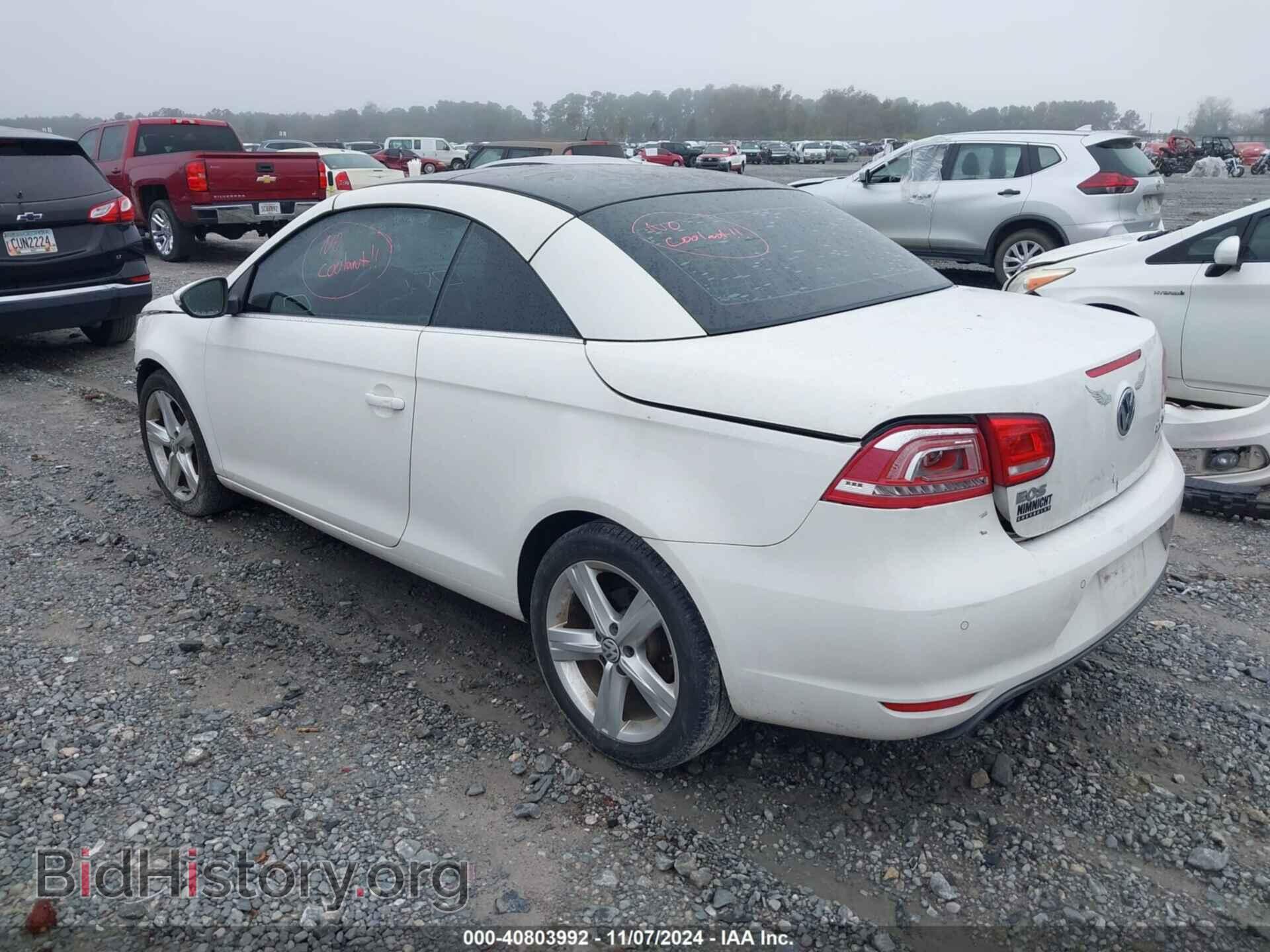 2012 VOLKSWAGEN EOS - VIN: WVWFW7AH8CV004505 - Фото 3